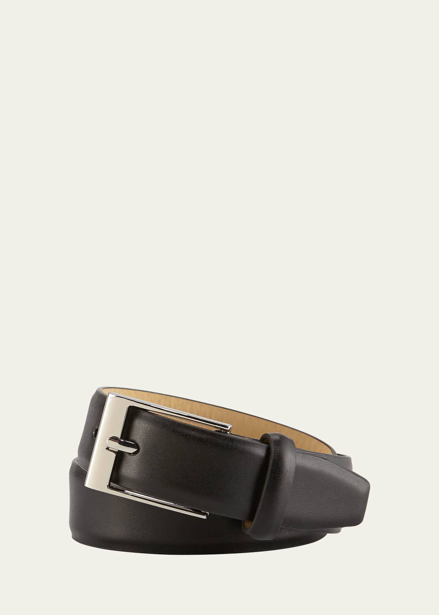 Appaman Boys Faux Leather Dress Belt Black S L