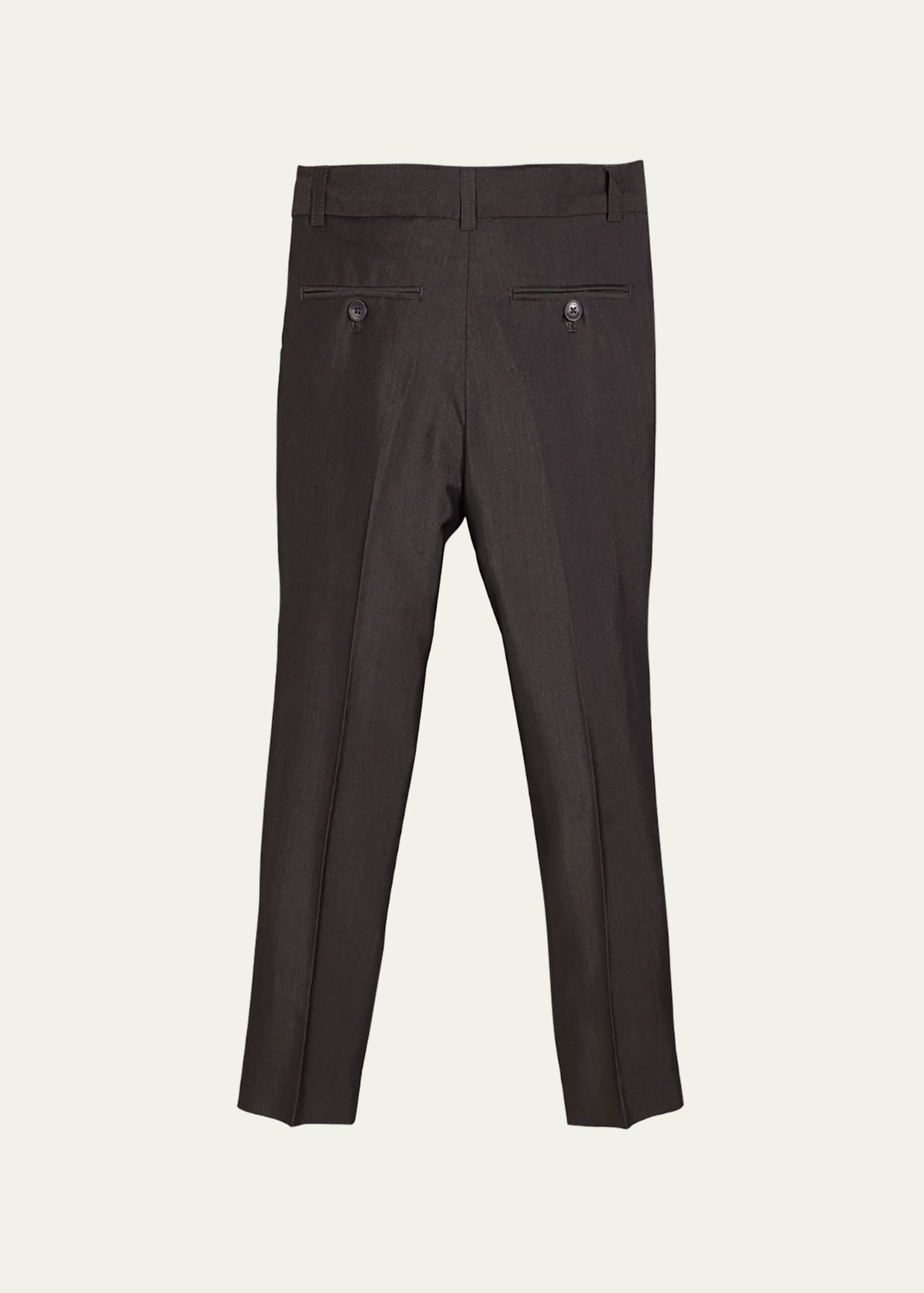 Appaman Slim Suit Pants, Charcoal, Size 4-14 Image 2 of 2