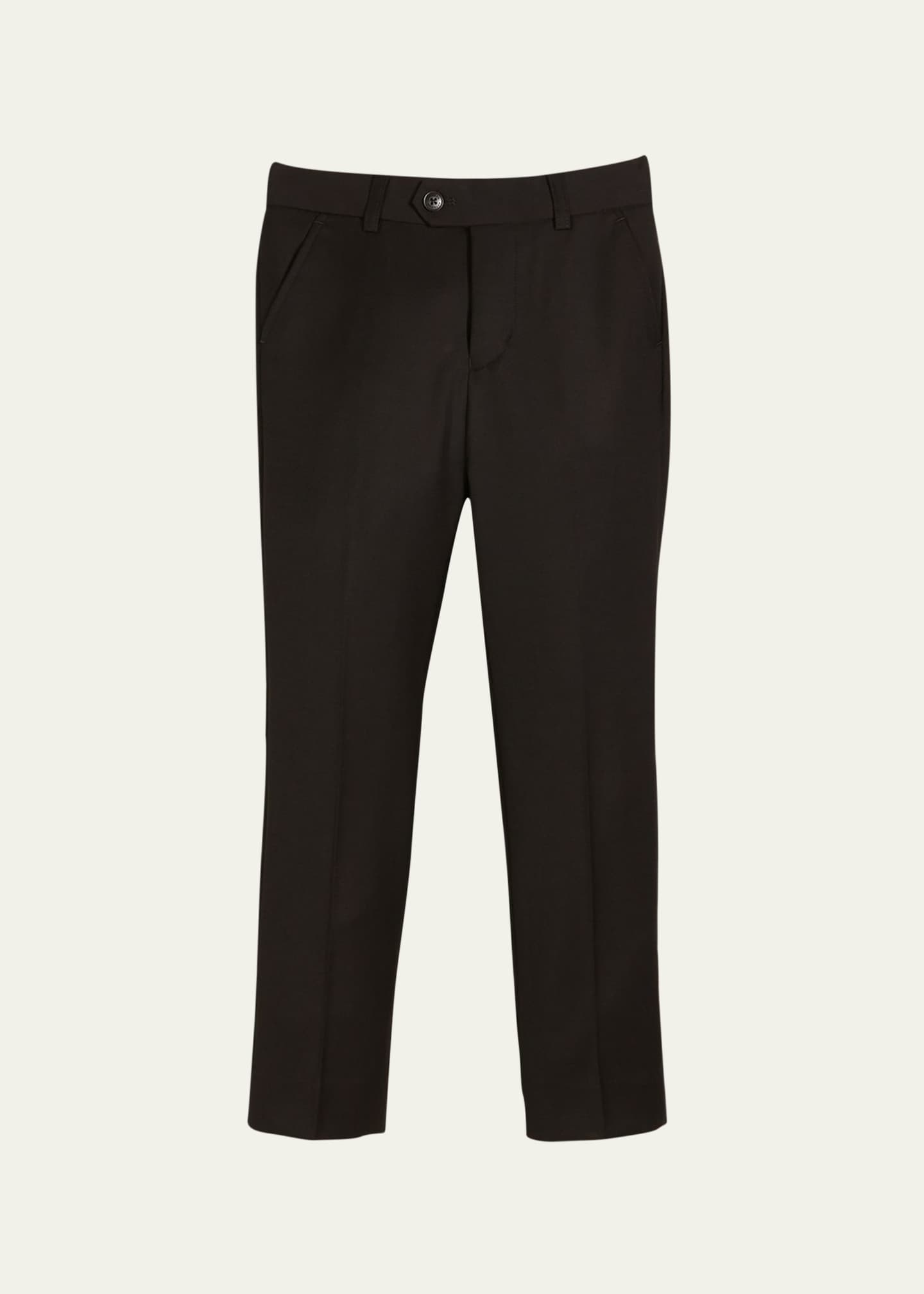 Appaman Slim Suit Pants, Black, Size 4-14 Image 1 of 2