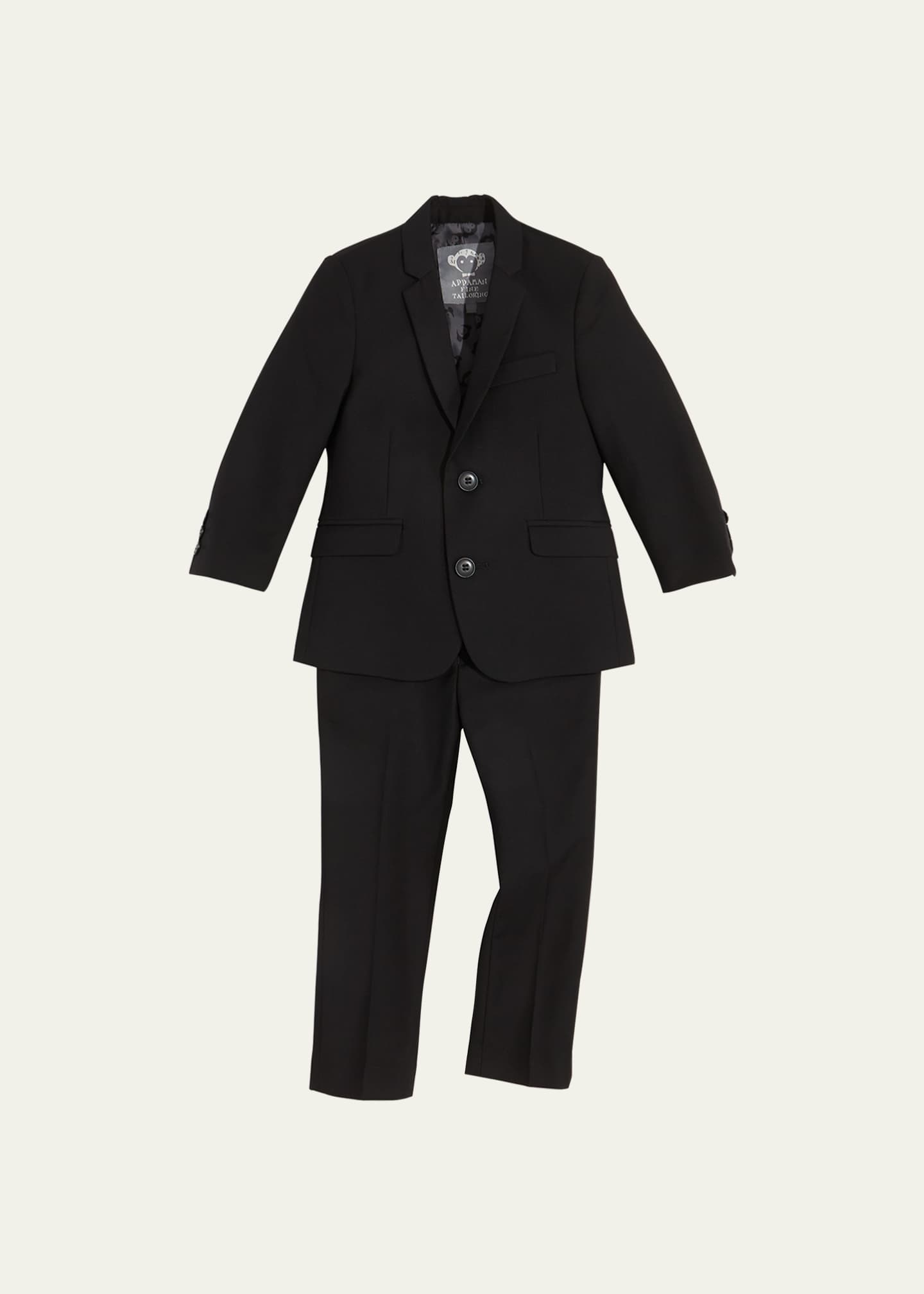 Appaman Boys' Two-Piece Mod Suit, Black, 2T-14 Image 1 of 2