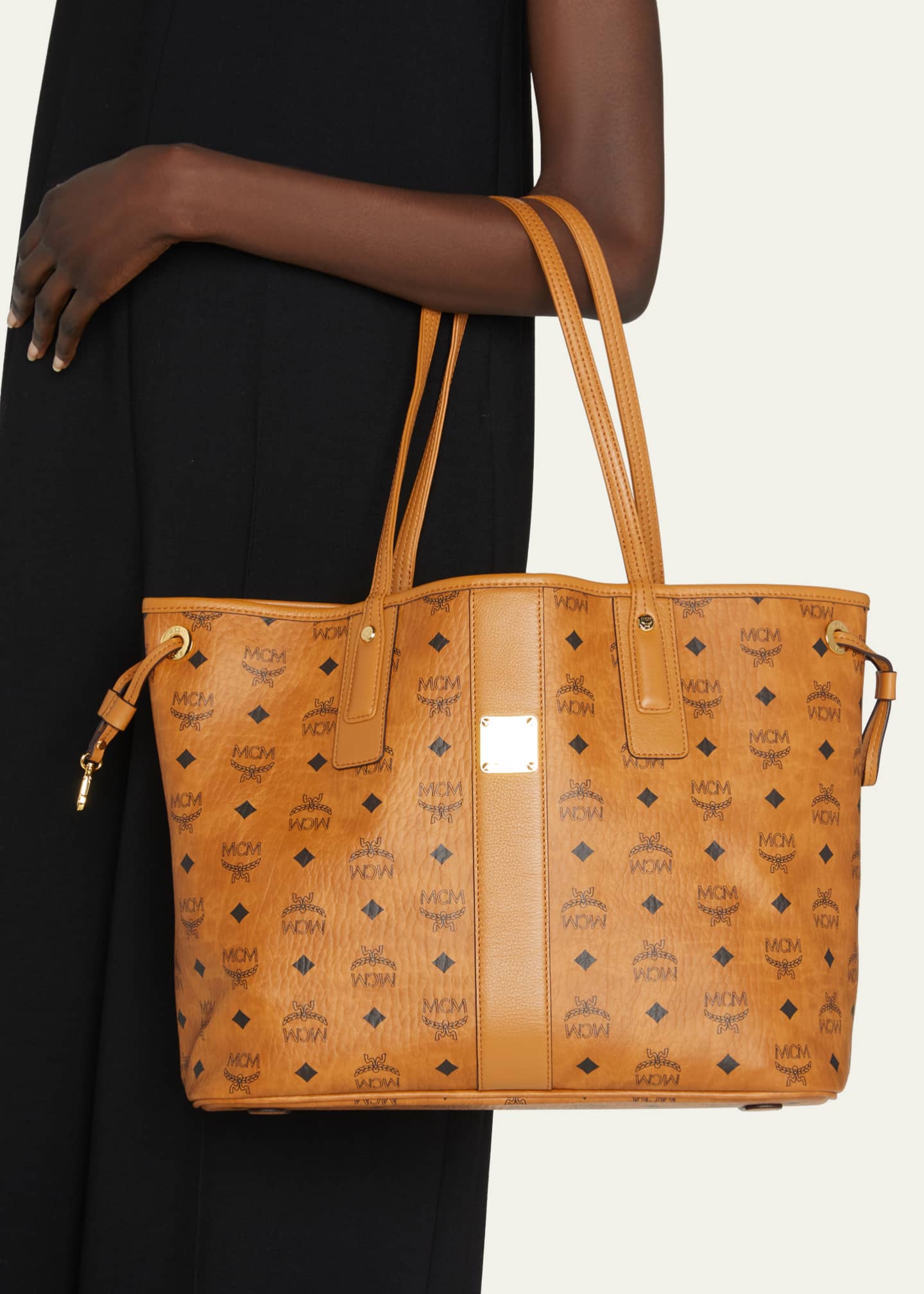 MCM Liz Reversible Medium Visetos Tote Bag - Bergdorf Goodman