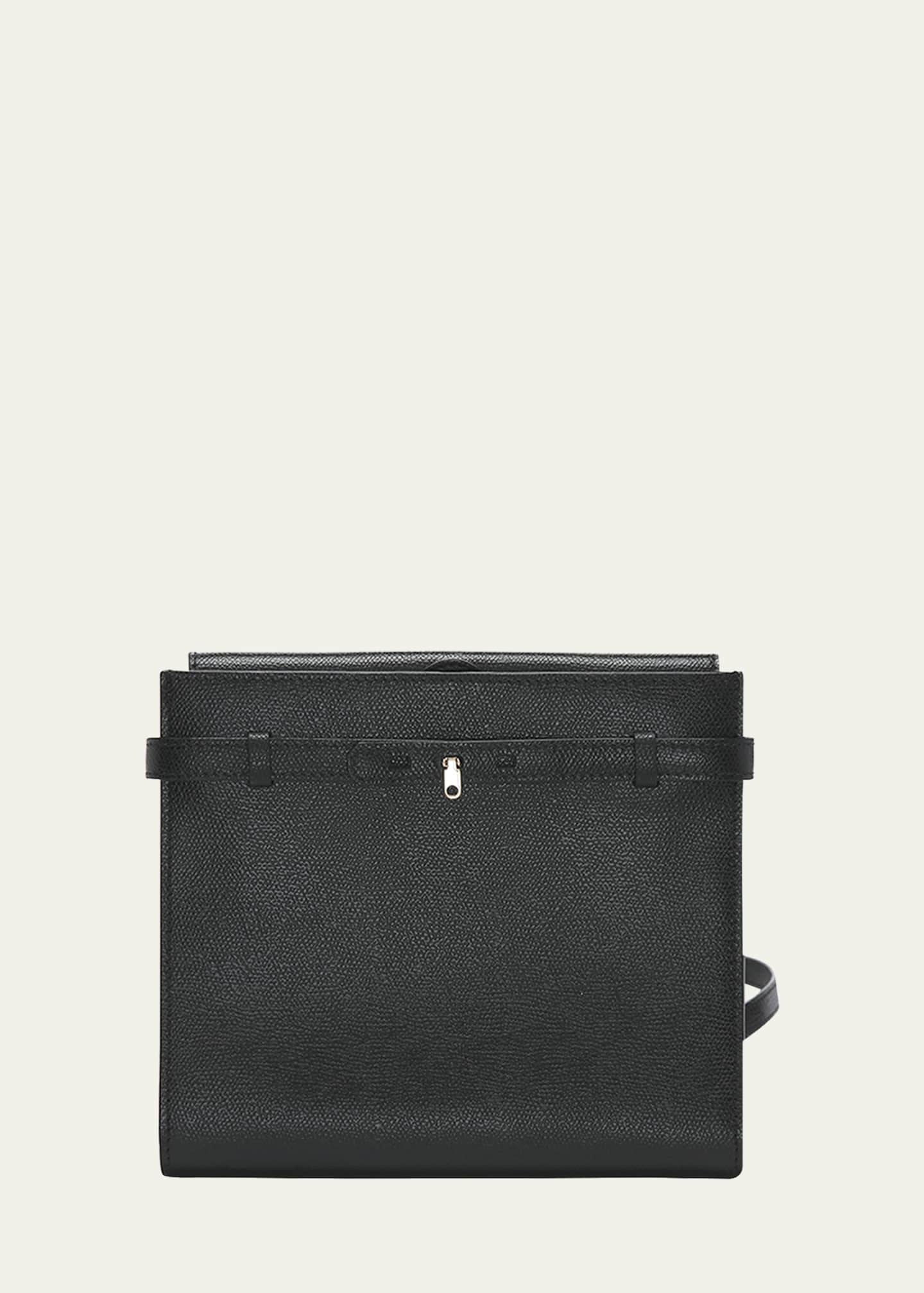 Valextra B-Tracollina Leather Shoulder Bag Image 1 of 5