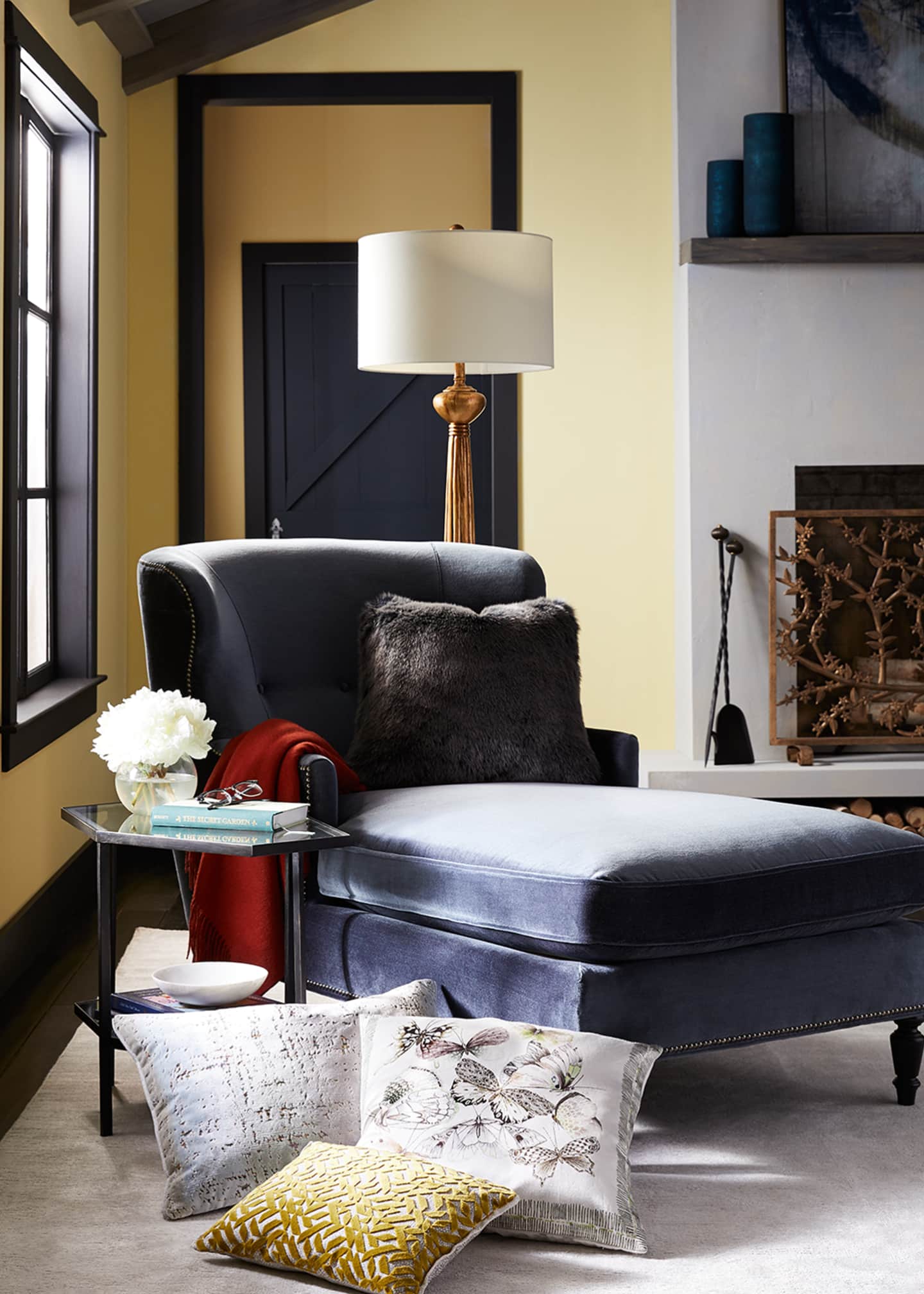 Sofia cashmere shop throw