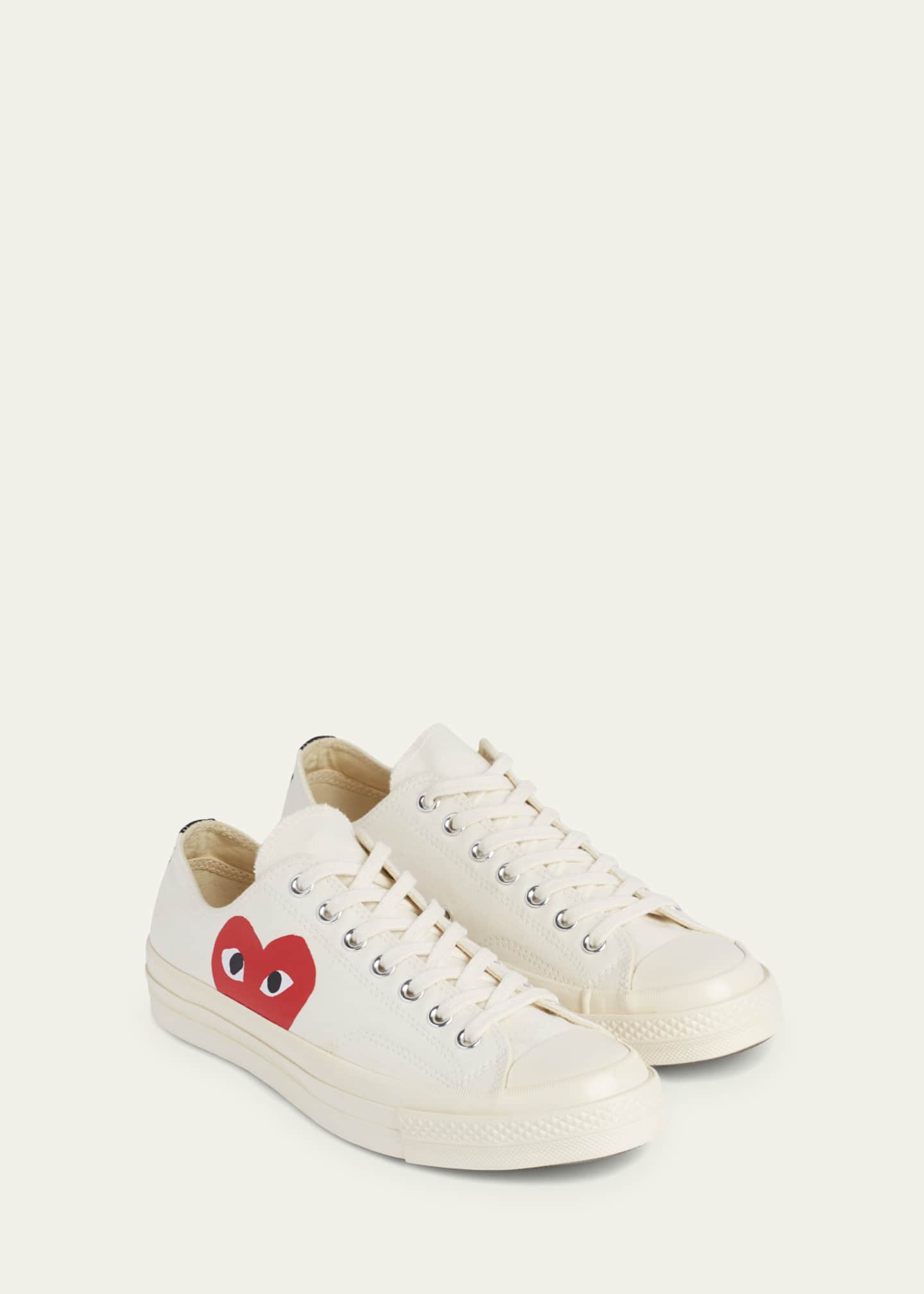 Cdg chucks white deals