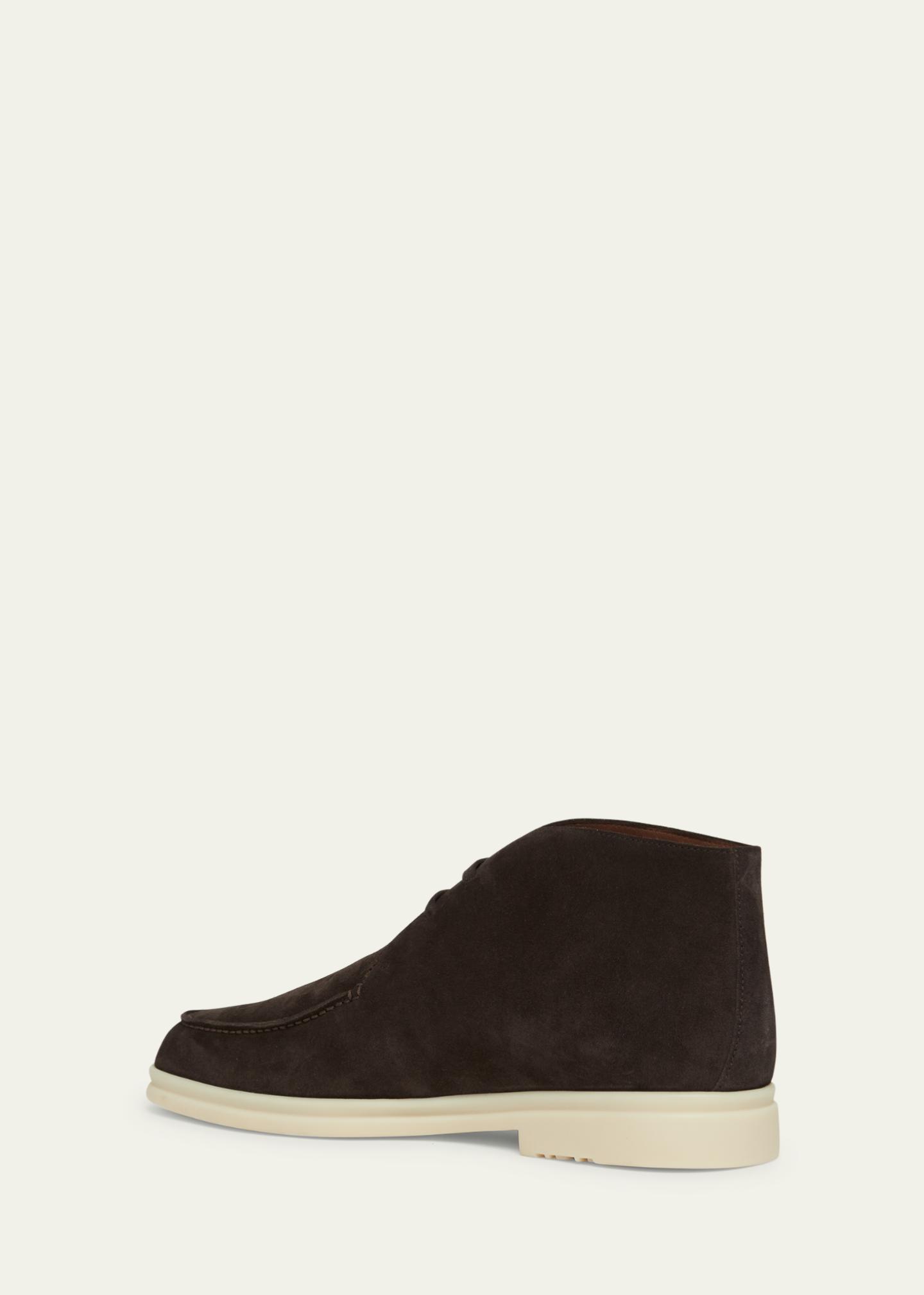 Men\'s Open Walk Suede Chukka Boots Parker Brown Calf Suede Men main image 2