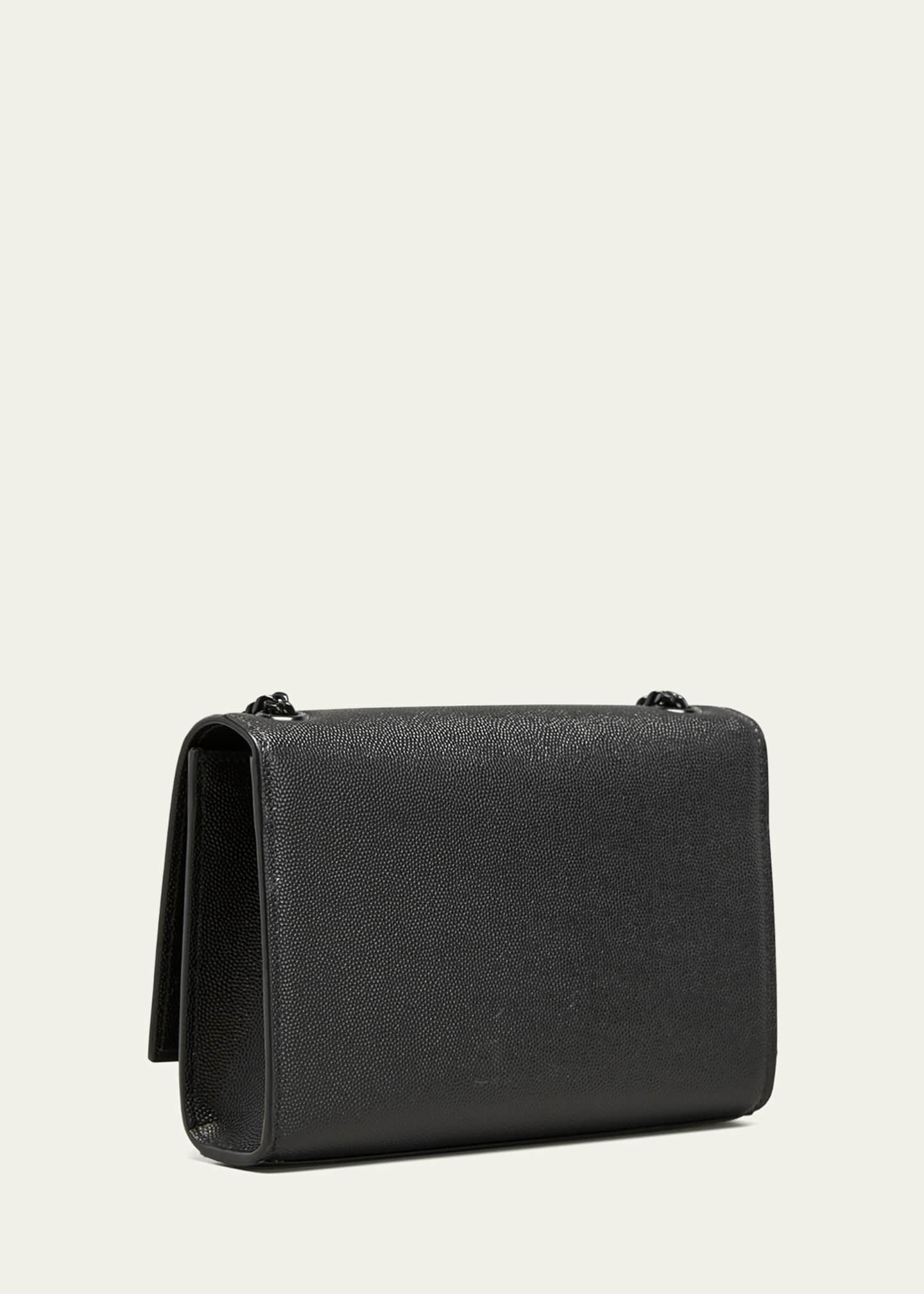 Saint Laurent Kate Small YSL Crossbody Bag in Grained Leather Image 3 of 6