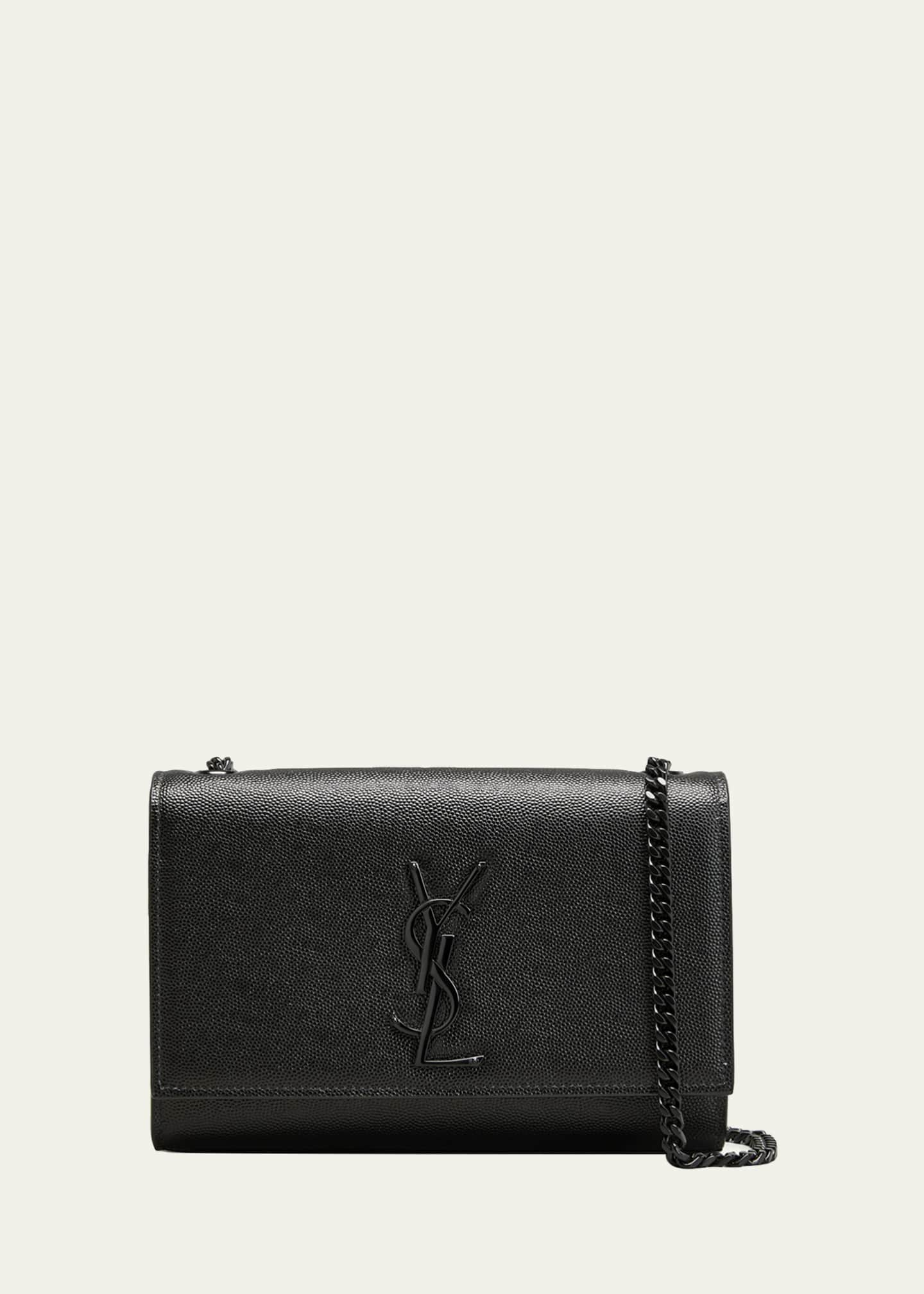 Saint Laurent 'kate Small' Shoulder Bag in Black