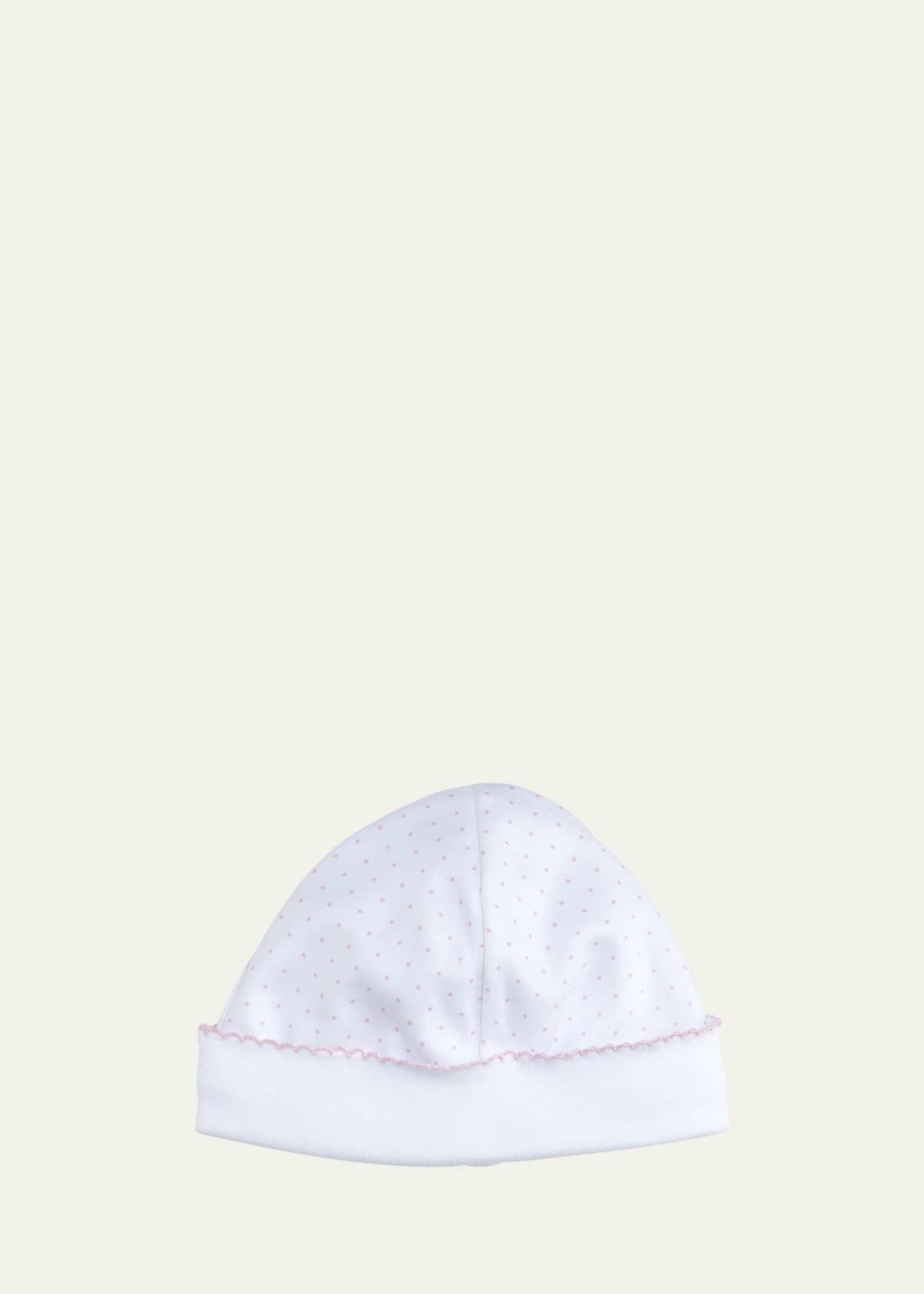 Kissy Kissy Polka Dot Print Baby Hat Bergdorf Goodman