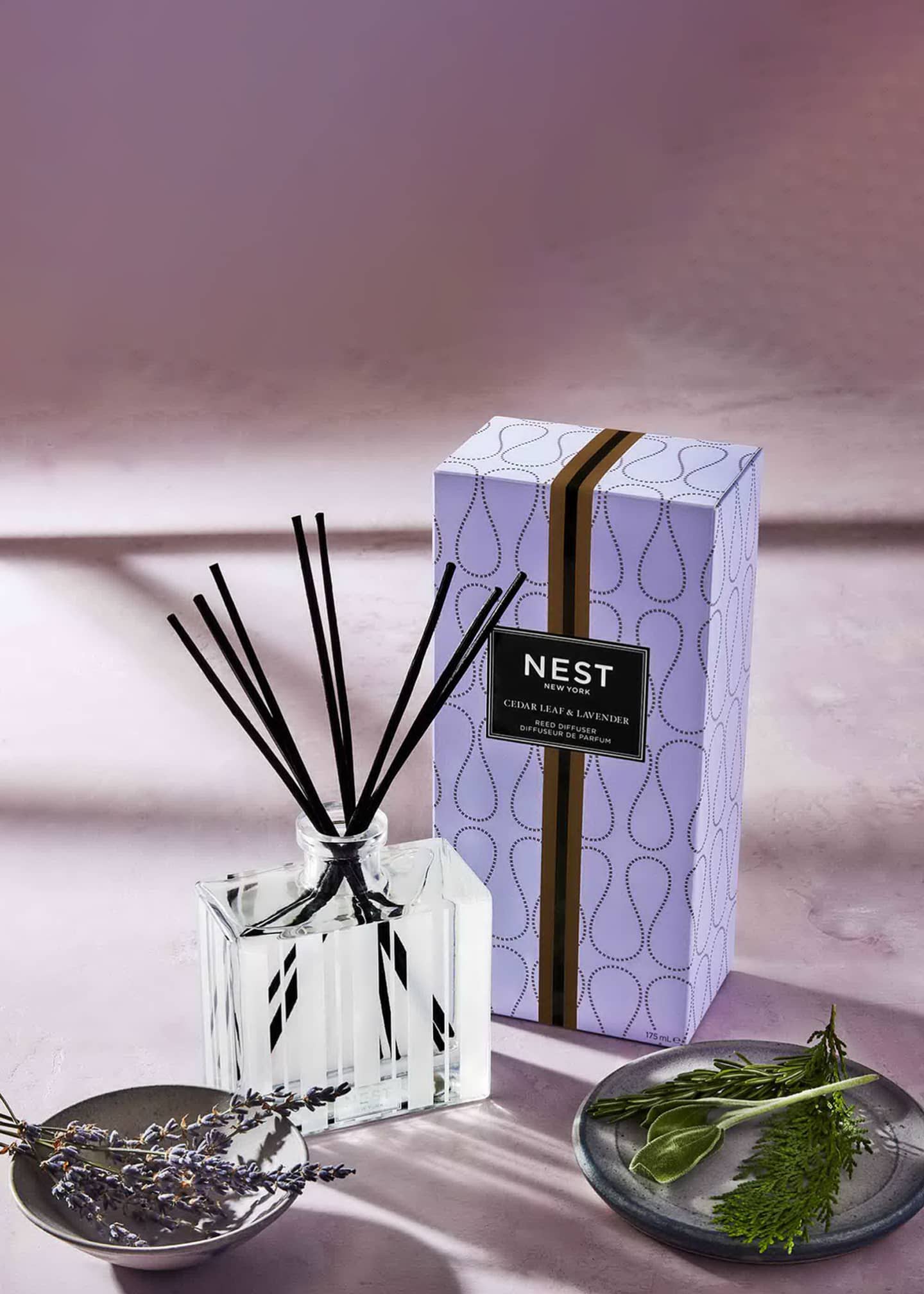 NEST New York Cedar Leaf & Lavender Reed Diffuser, 5.9 oz. Image 3 of 5