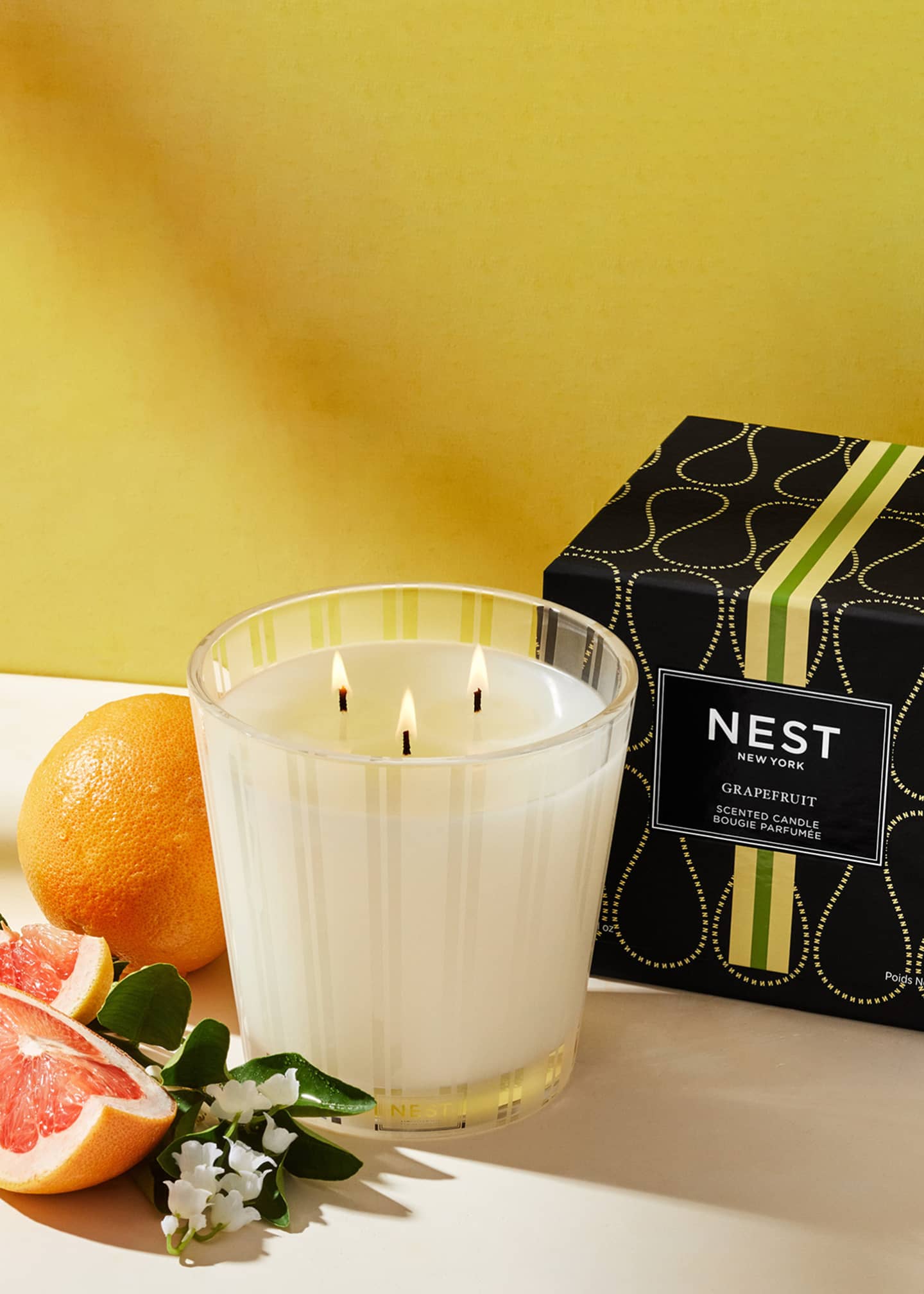 NEST New York 21.2 oz. Grapefruit 3Wick Candle Bergdorf Goodman