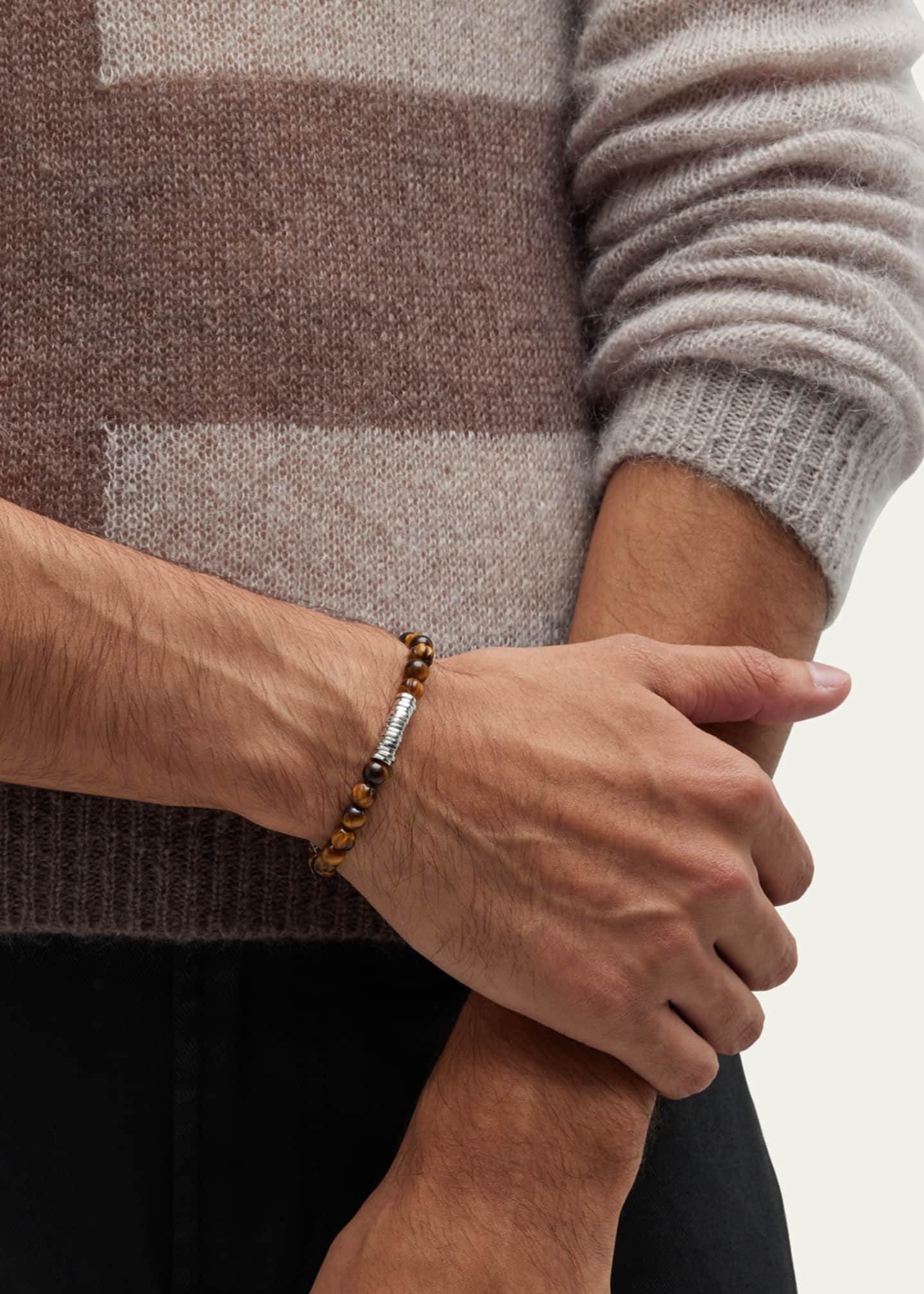 Tateossian tiger eye bracelet hotsell