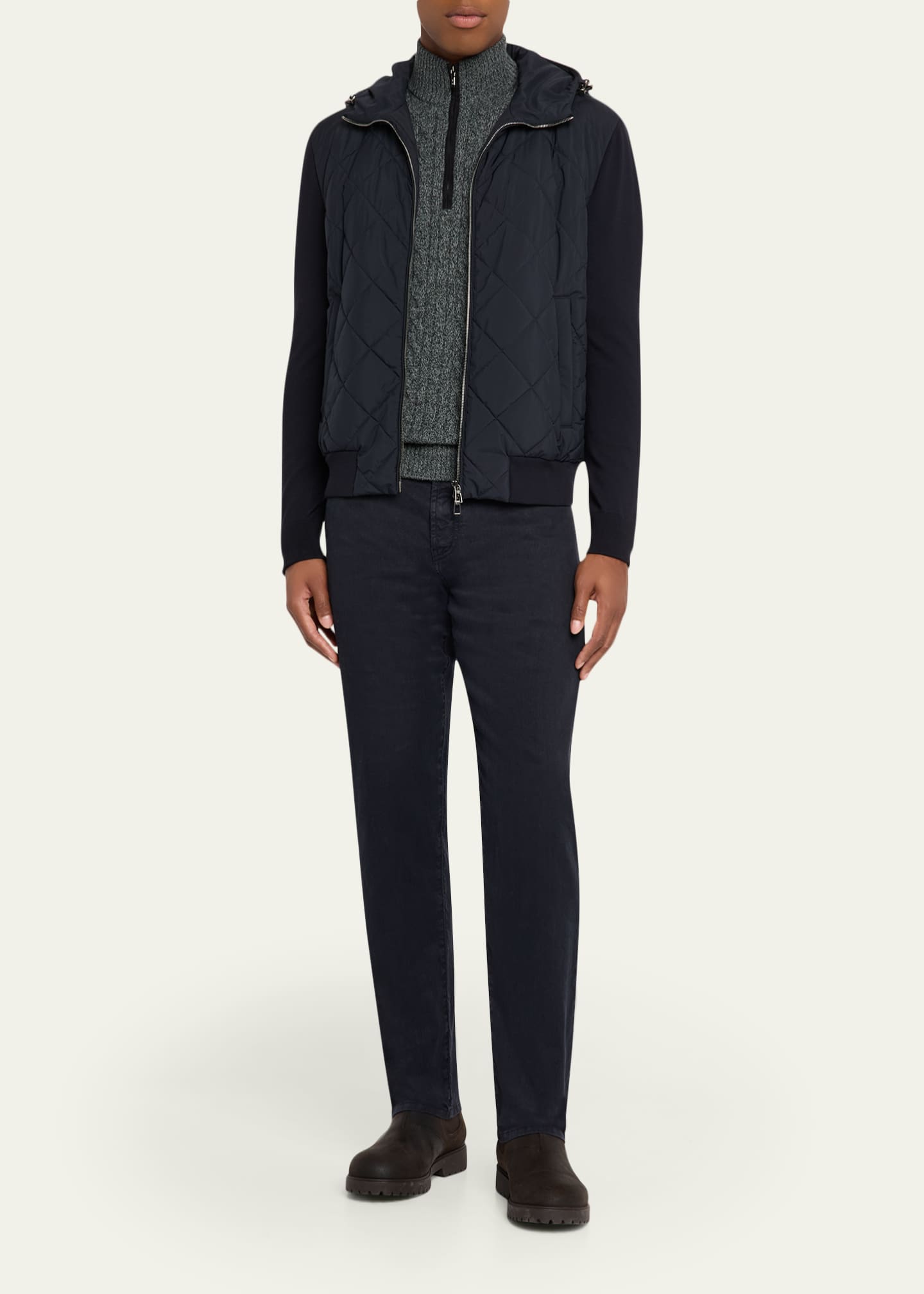 Loro Piana Cashmere Cable-Knit Sweater Image 2 of 5