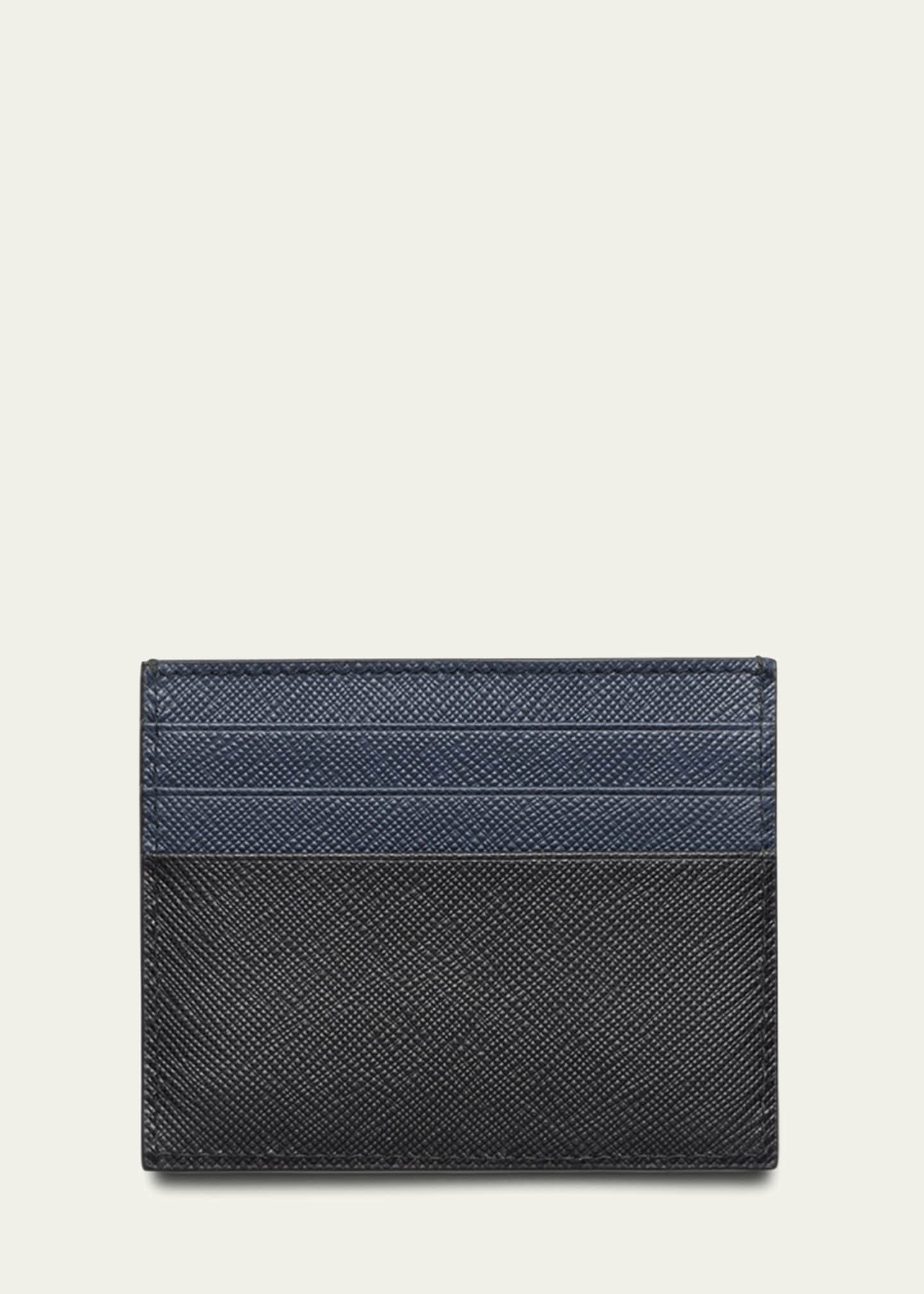 Prada Saffiano Leather Bi-Fold Wallet Image 2 of 2