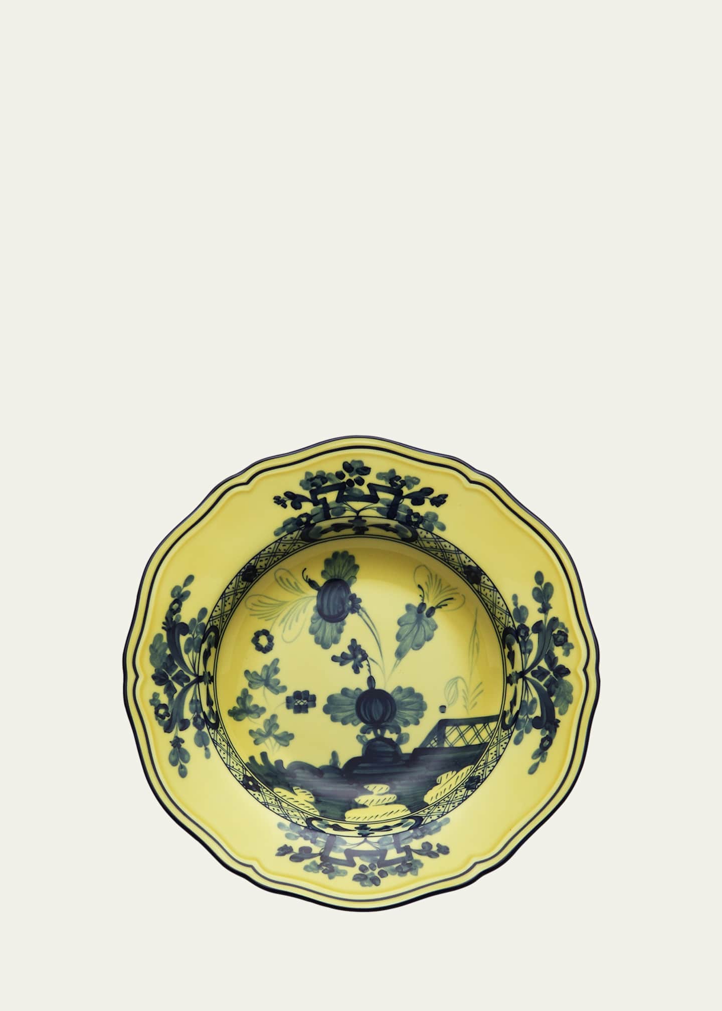 GINORI 1735 Oriente Italiano Vermiglio Salad Plate