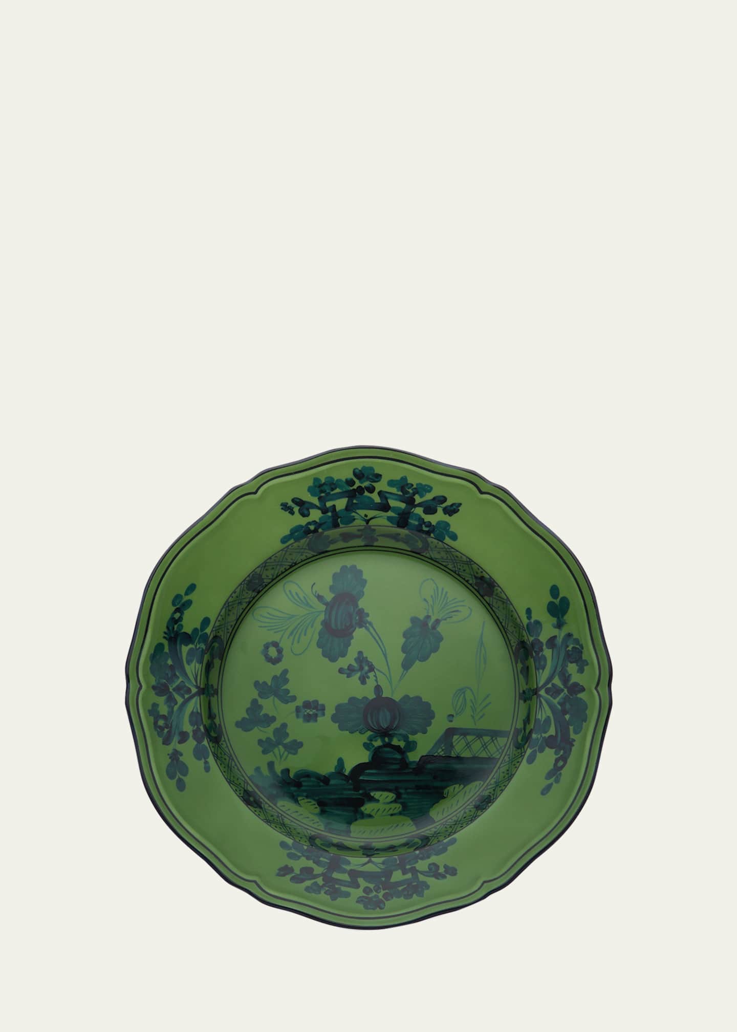 GINORI 1735 Oriente Italiano Dinner Plate, Malachite