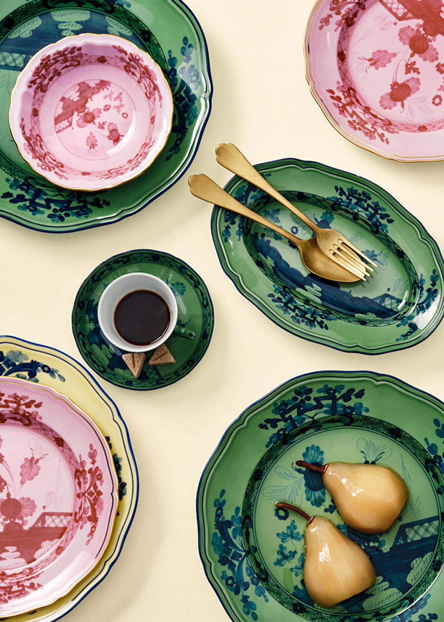 Ginori 1735 Oriente Italiano Salad Plate, Malachite - Bergdorf Goodman