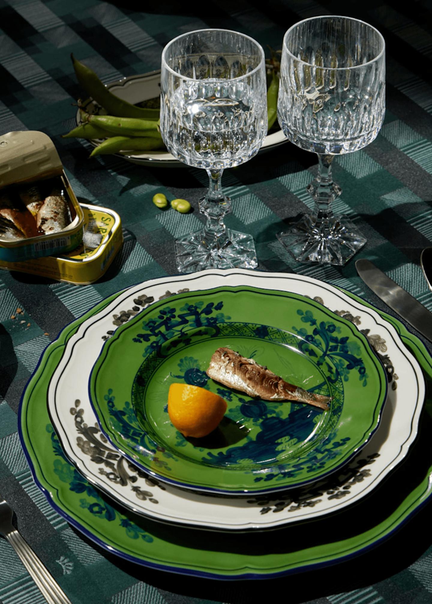 Ginori 1735 Oriente Italiano Salad Plate, Malachite - Bergdorf Goodman