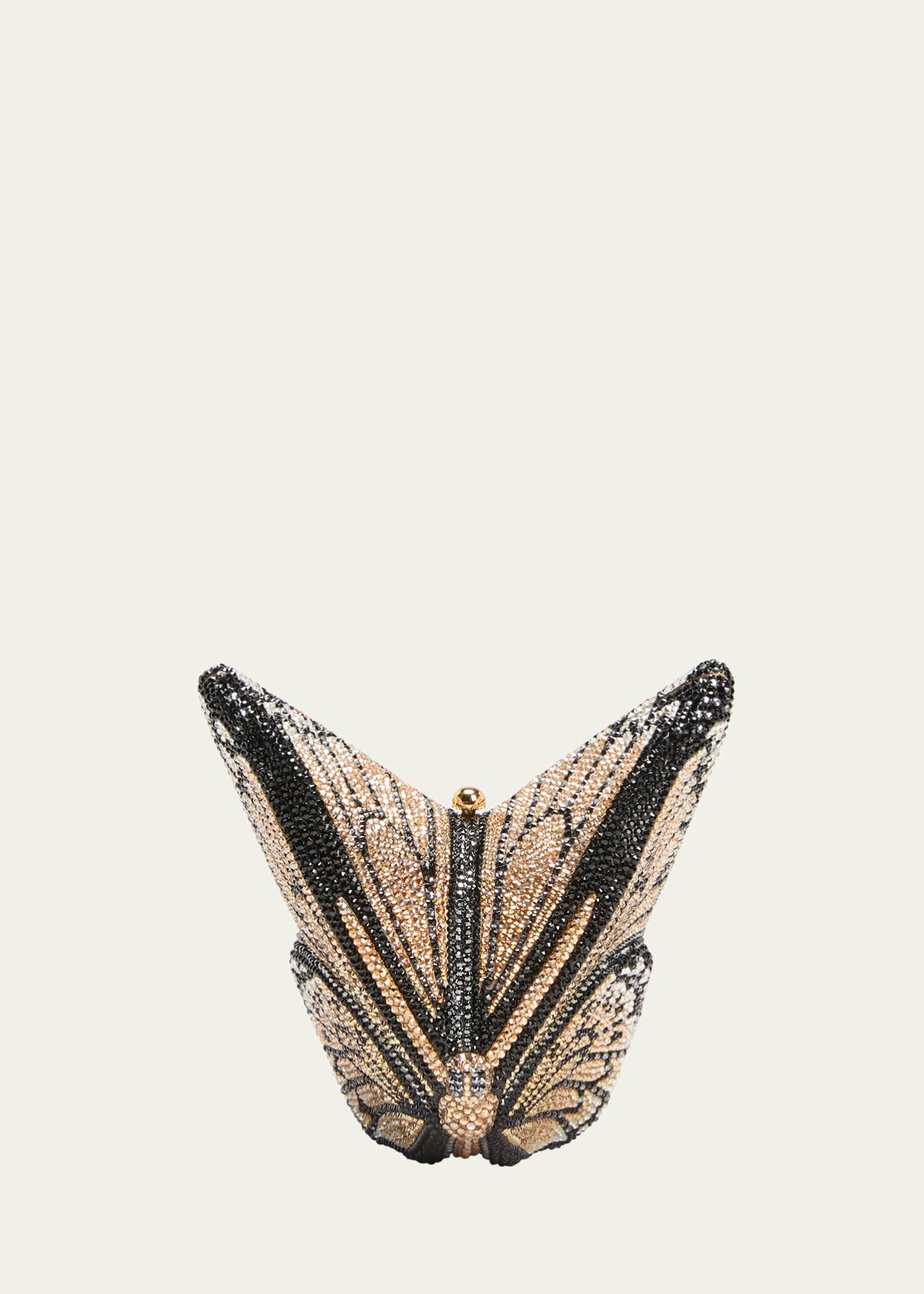 Judith Leiber Couture Monarch Butterfly Crystal Clutch Bag