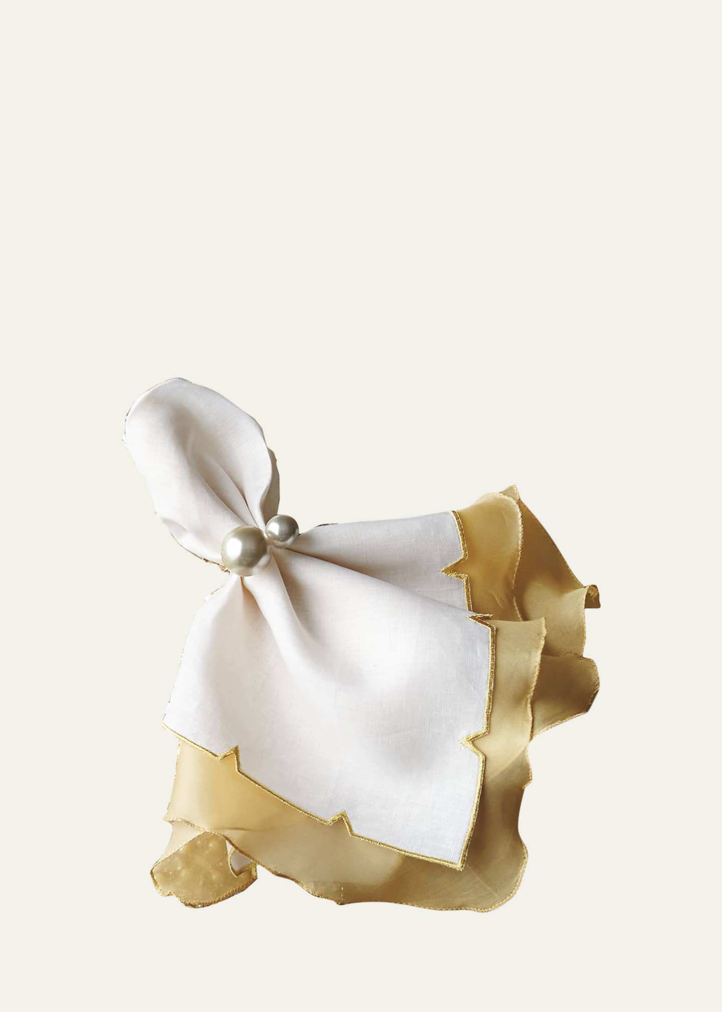 Kim Seybert Pearl Napkin Ring Image 1 of 2