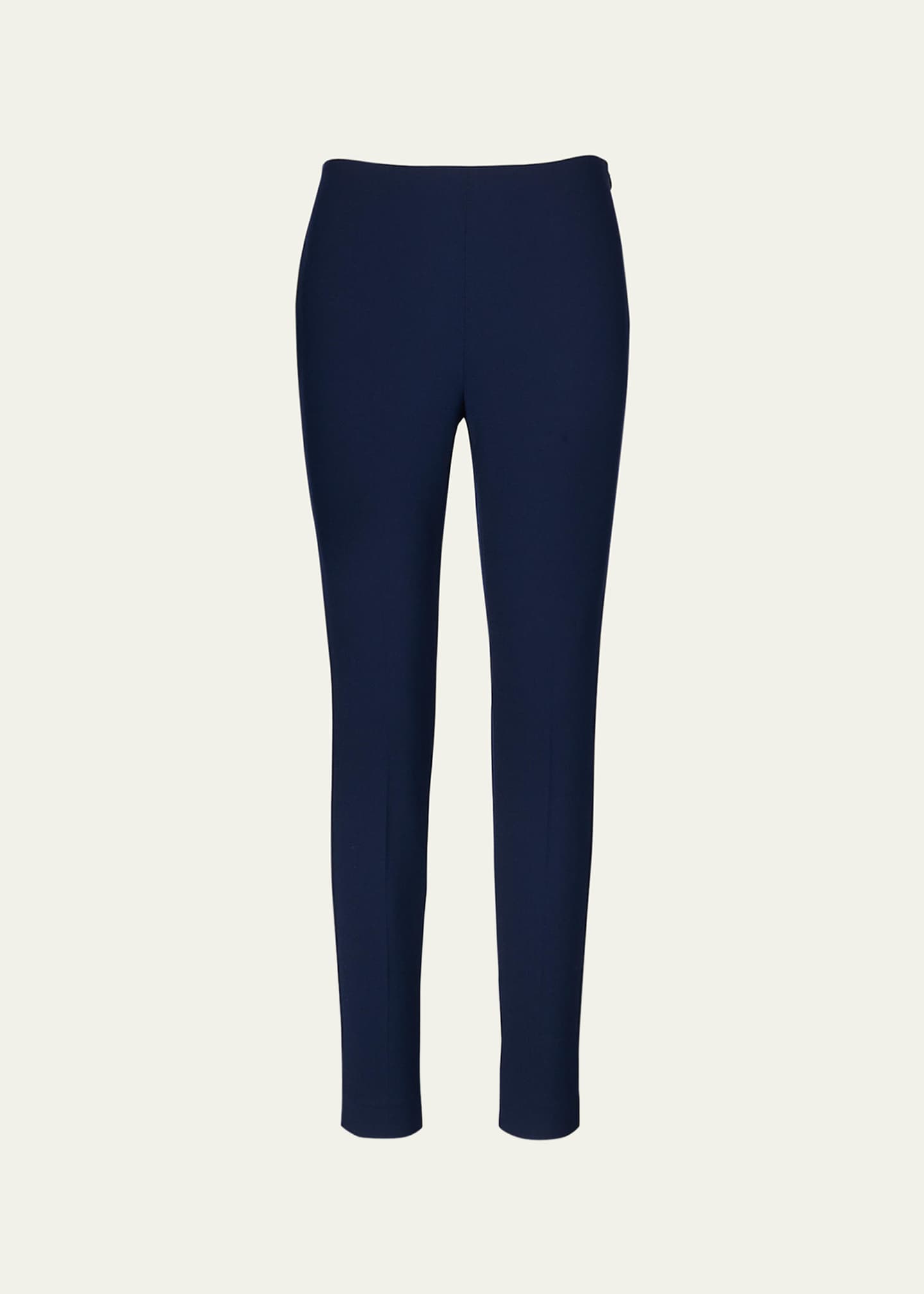 Ralph Lauren Collection Alandra Straight-Leg Wool Pants Image 1 of 5