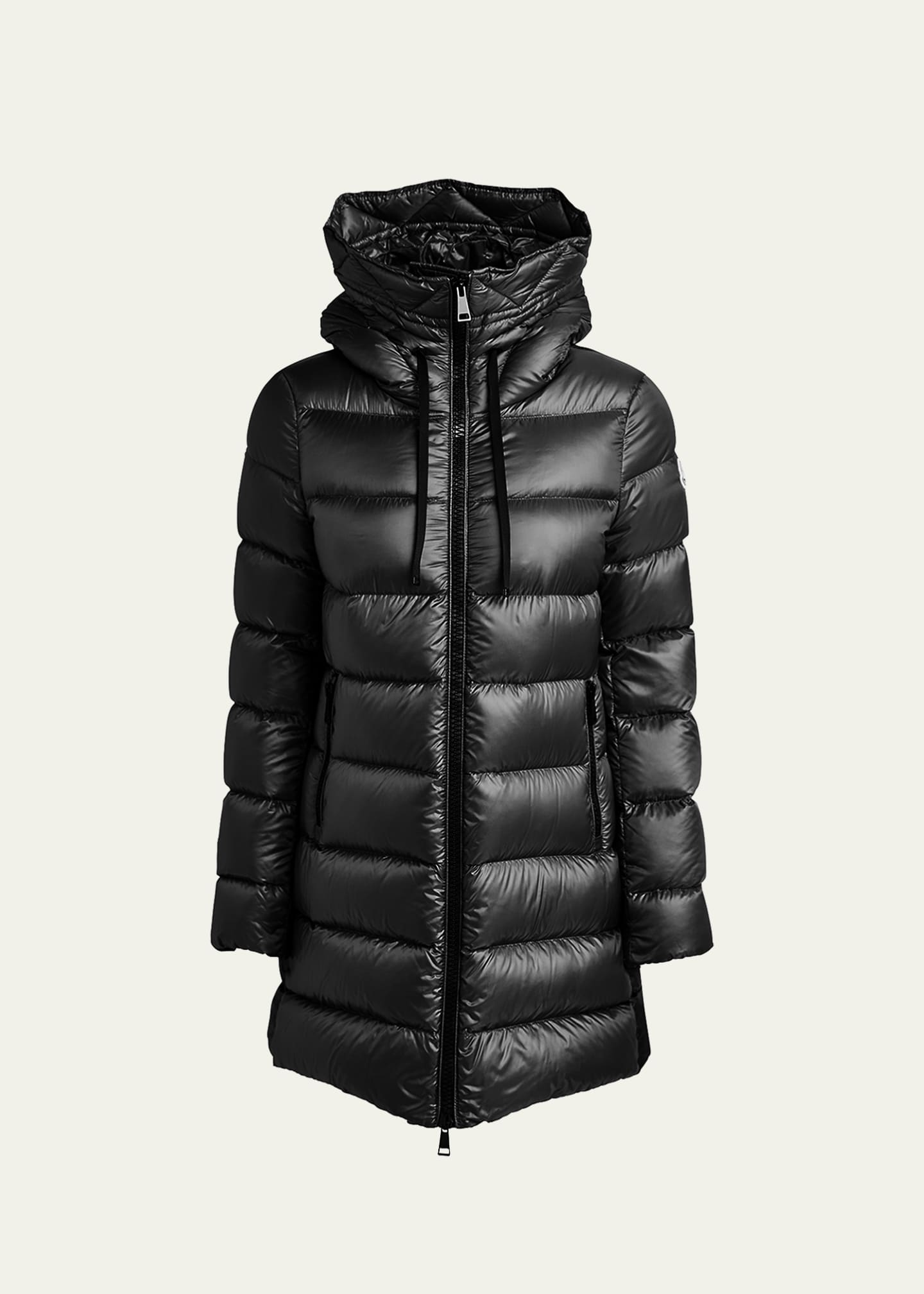 Moncler suyen hooded zip coat online