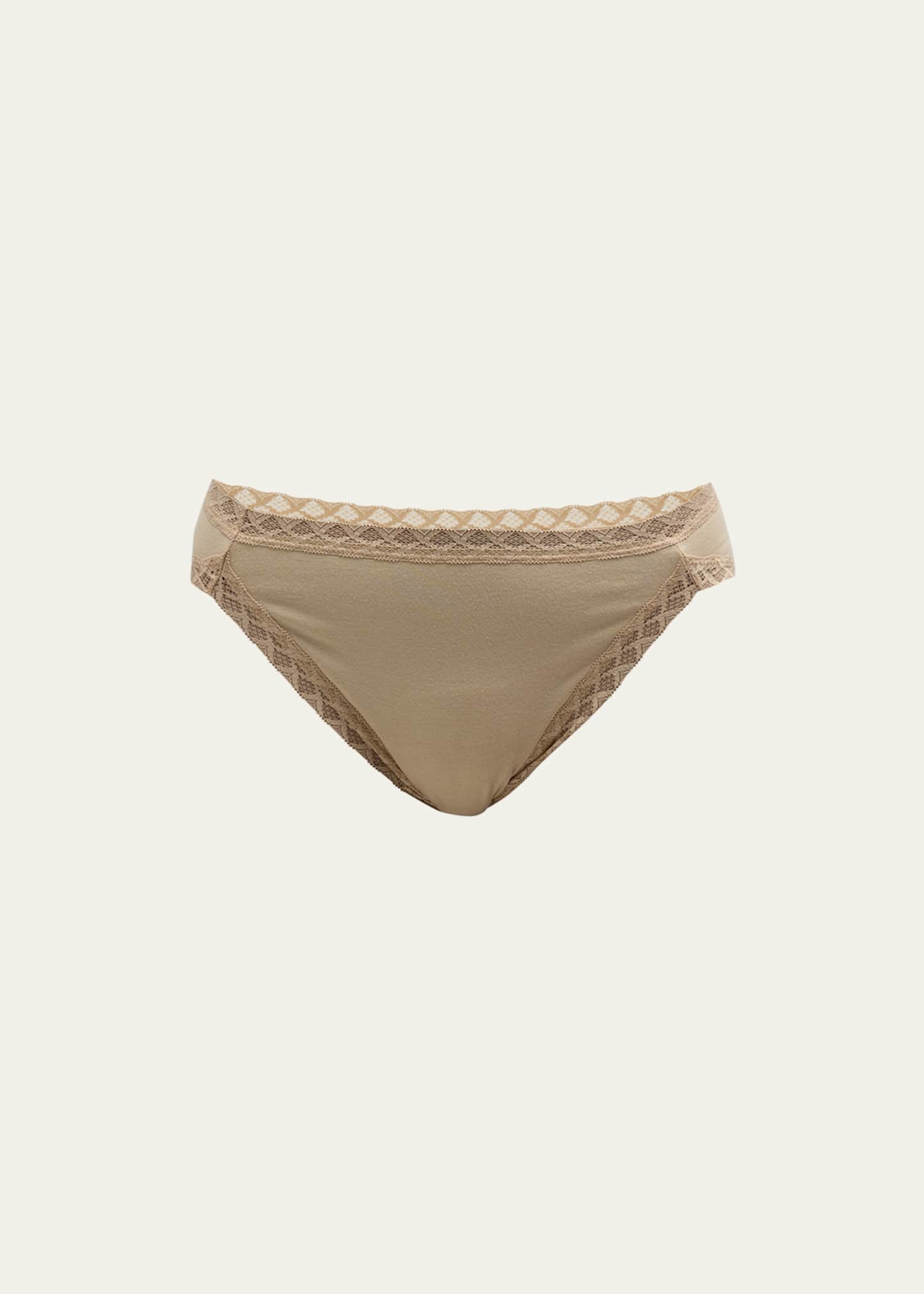 Natori Bliss French Cut Lace Trimmed Briefs Image 1 of 3