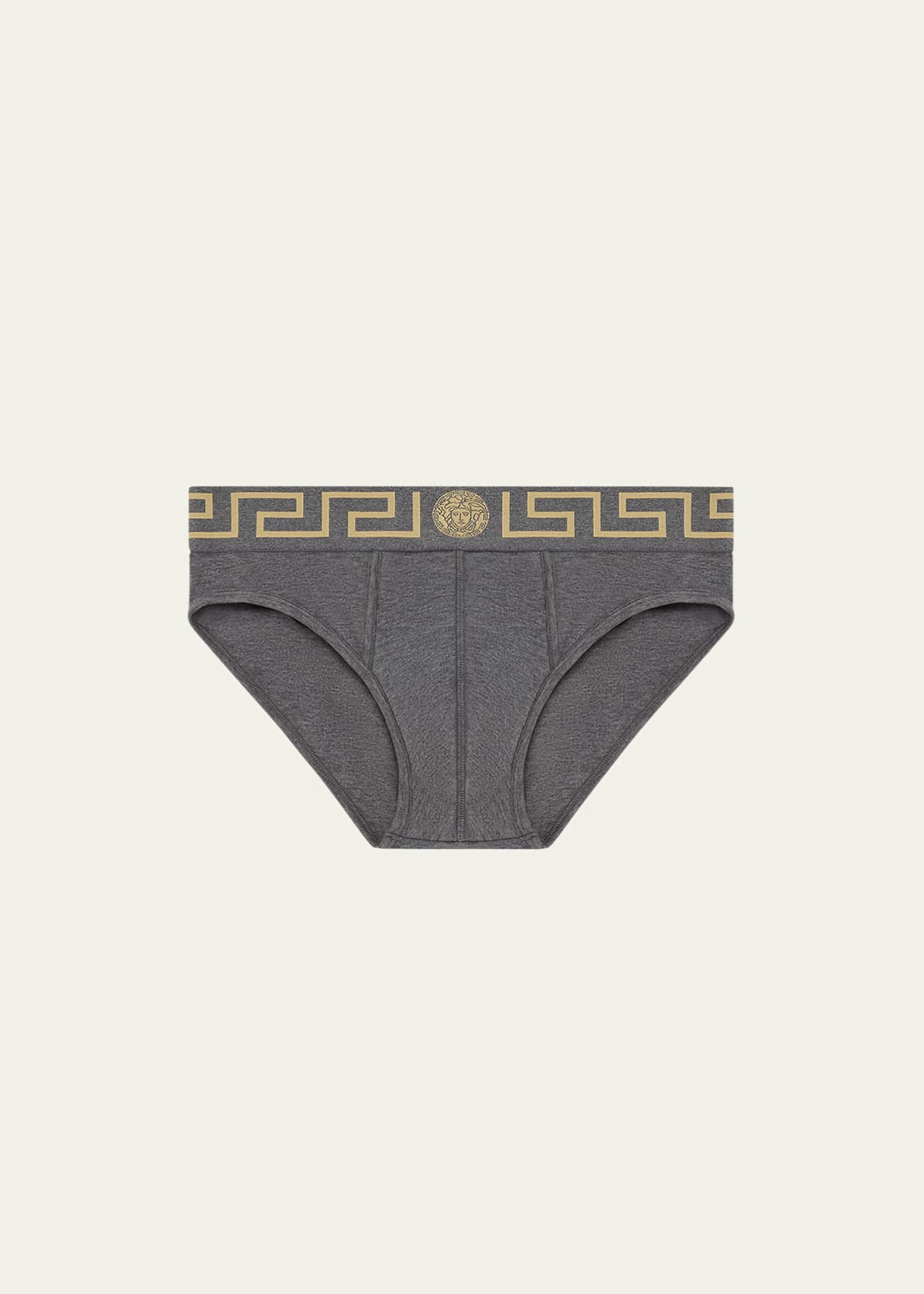 Versace Greek Key Low-Rise Briefs