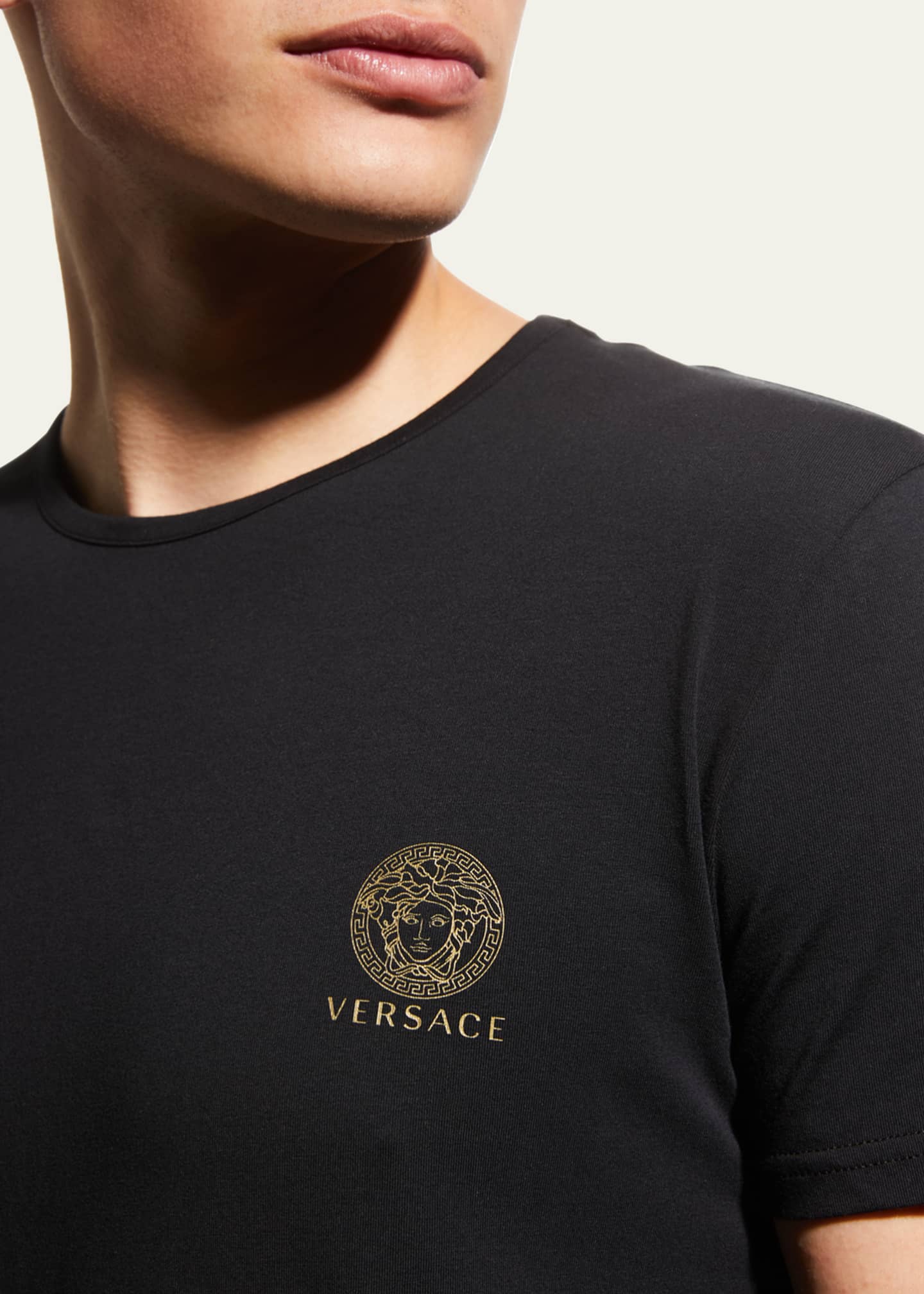Versace medusa logo t shirt deals