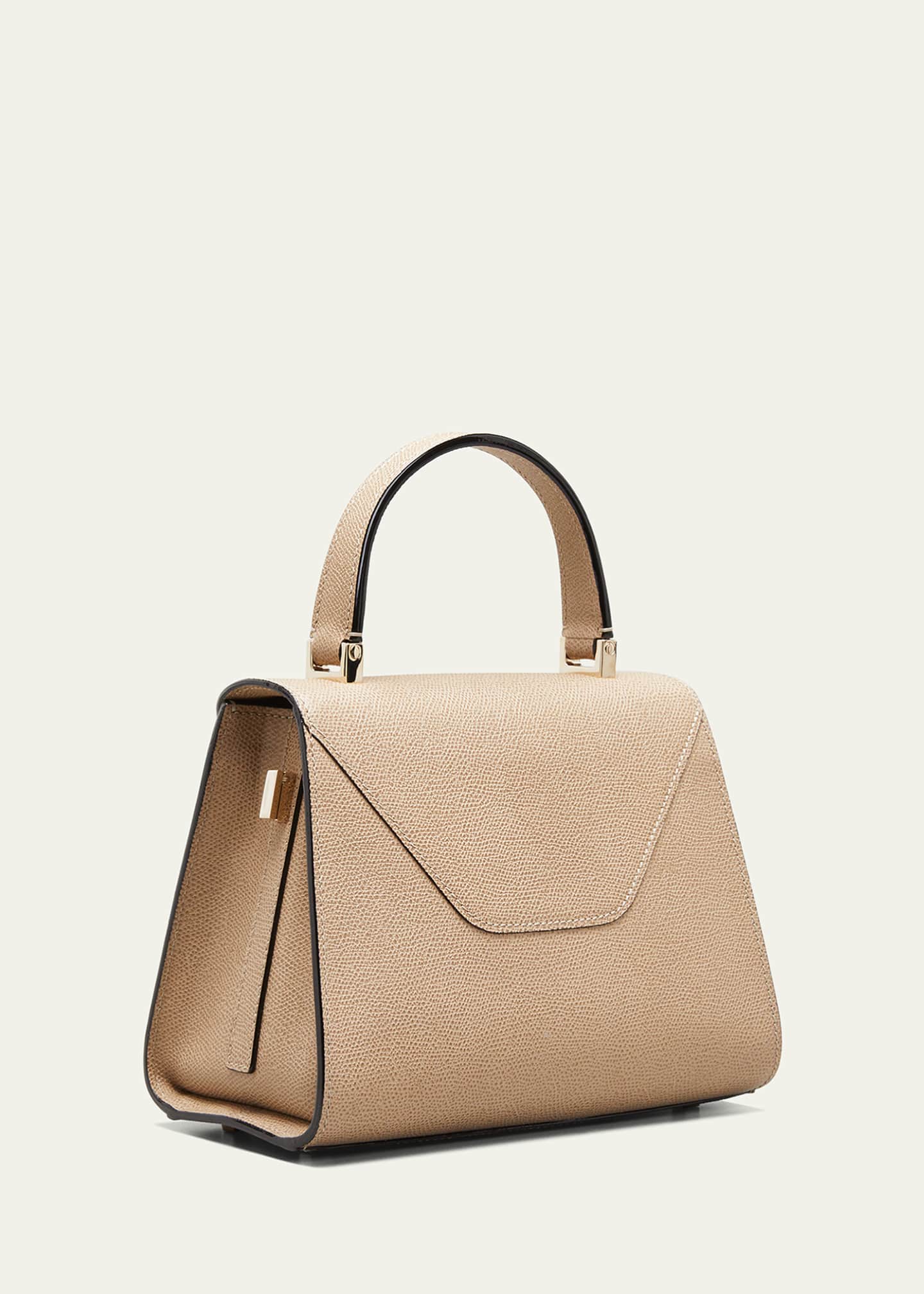 Valextra Iside Mini Leather Satchel Bag Bergdorf Goodman