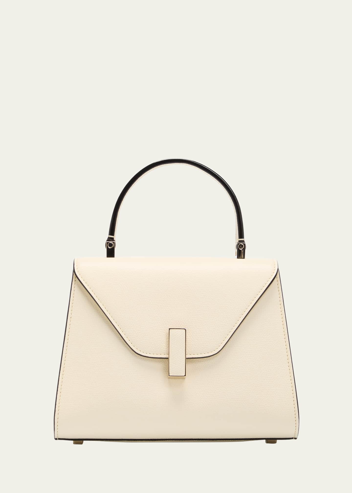 Valextra Iside Mini Leather Satchel Bag Image 1 of 5