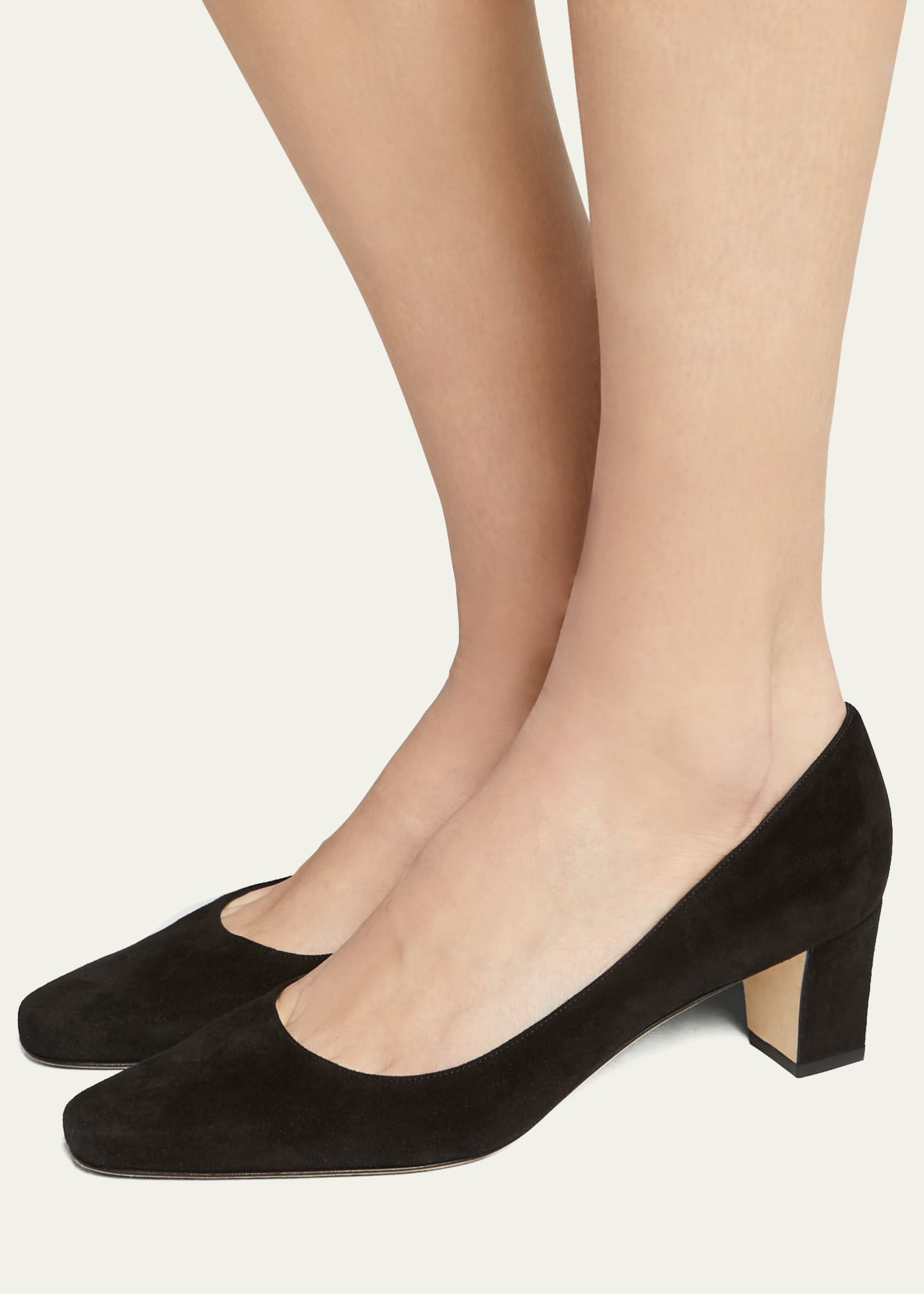 Manolo blahnik chunky heel hotsell