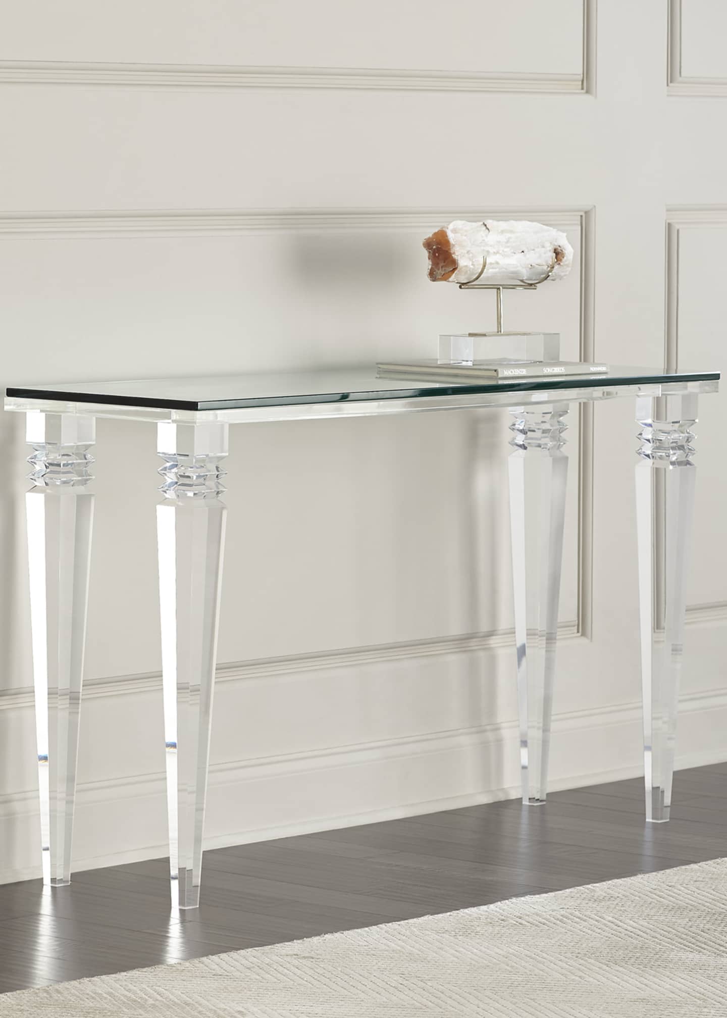 Interlude Home Christelle Acrylic Console Table Bergdorf Goodman