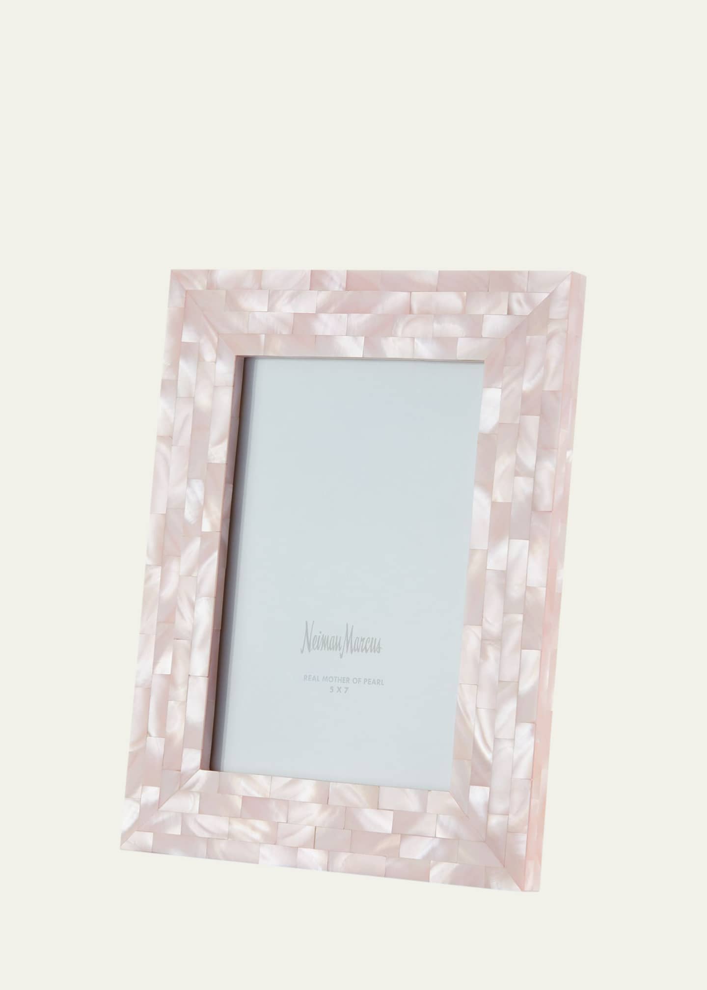 Mother of pearl photo frame 5x7 top
