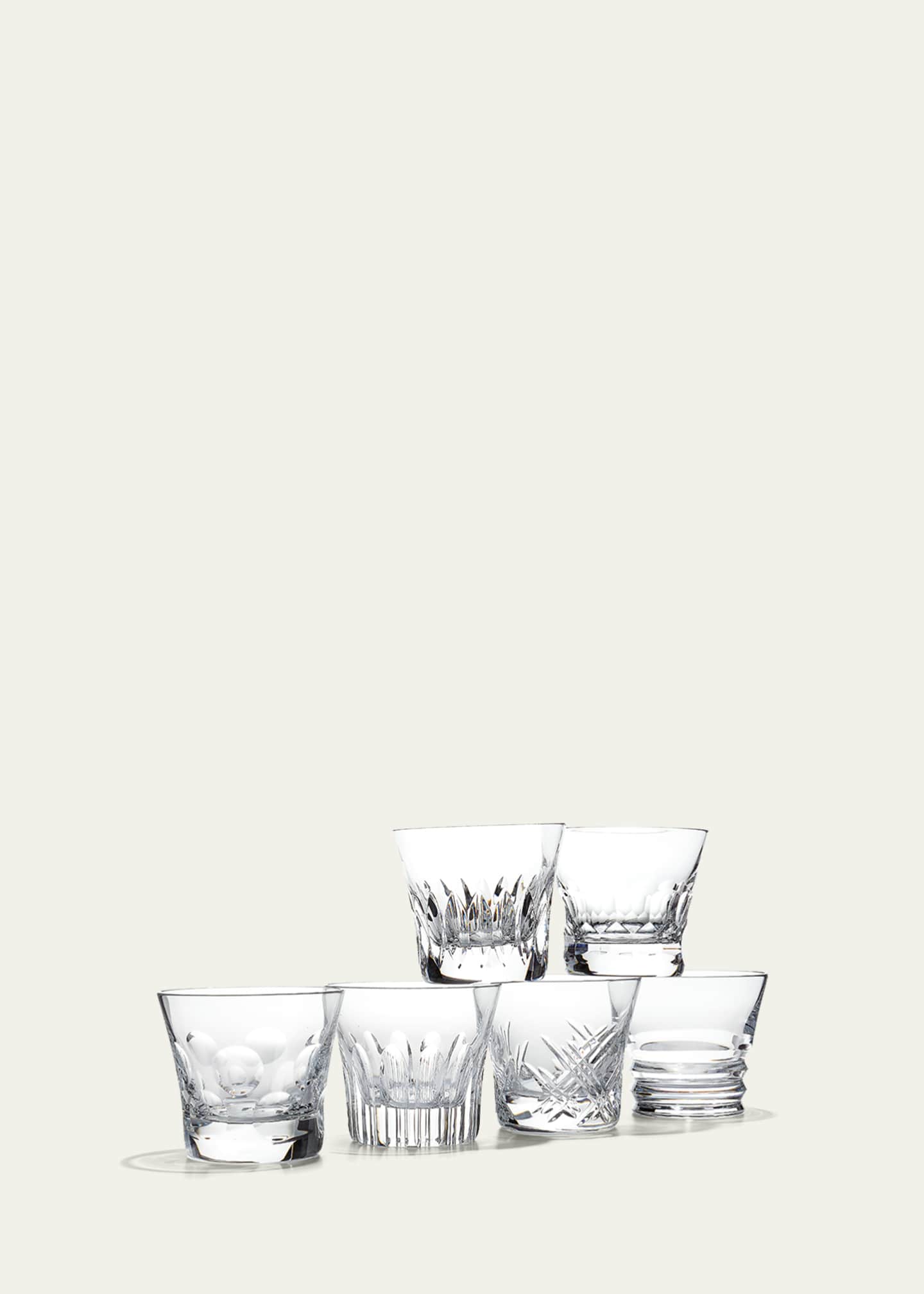 Baccarat Everyday Baccarat Assorted Old Fashion Tumblers, Set of 6 Image 4 of 6
