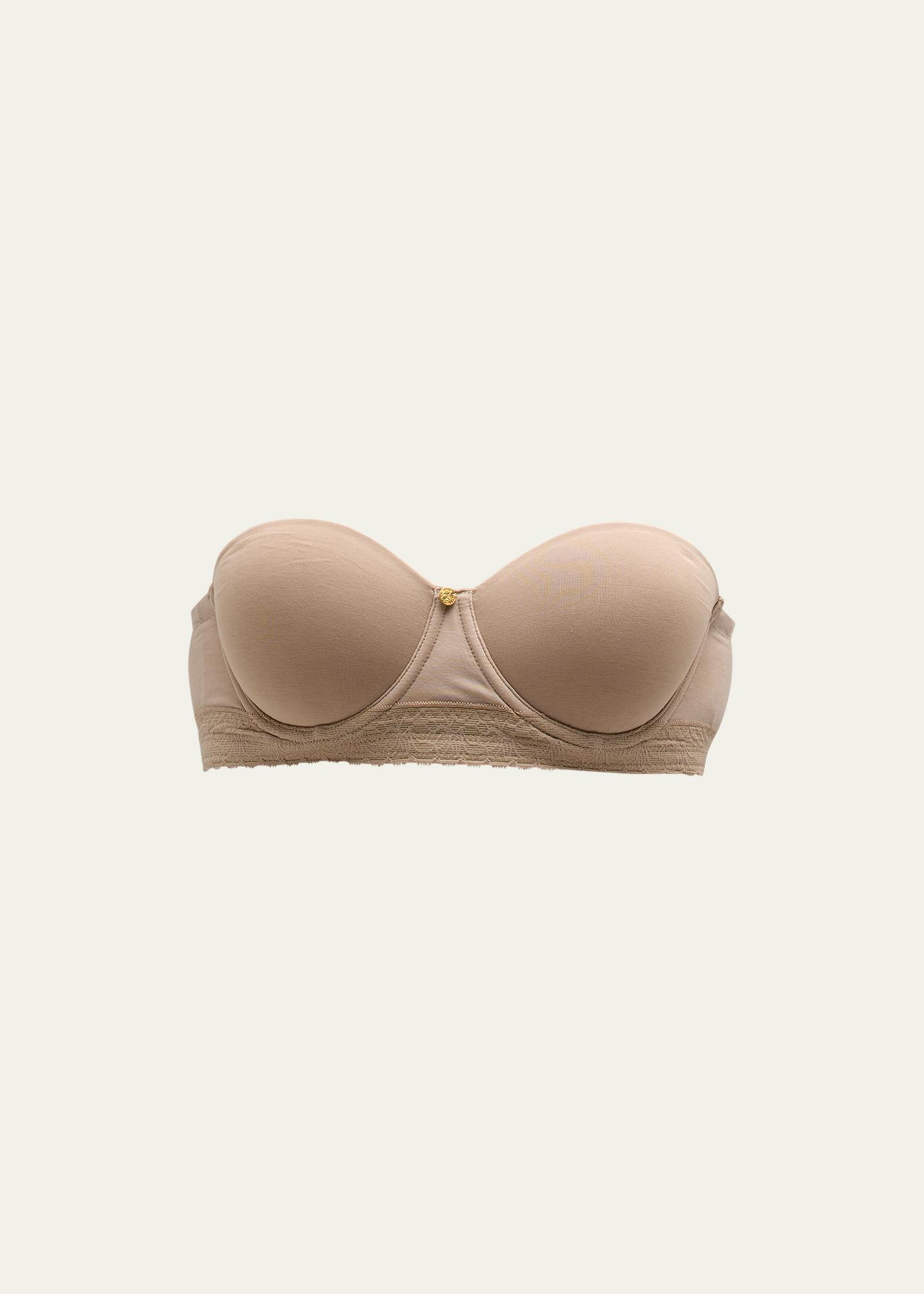 Natori Smooth Illusion Contour Convertible Bra – Lightweight Support With Retro Plunge Design