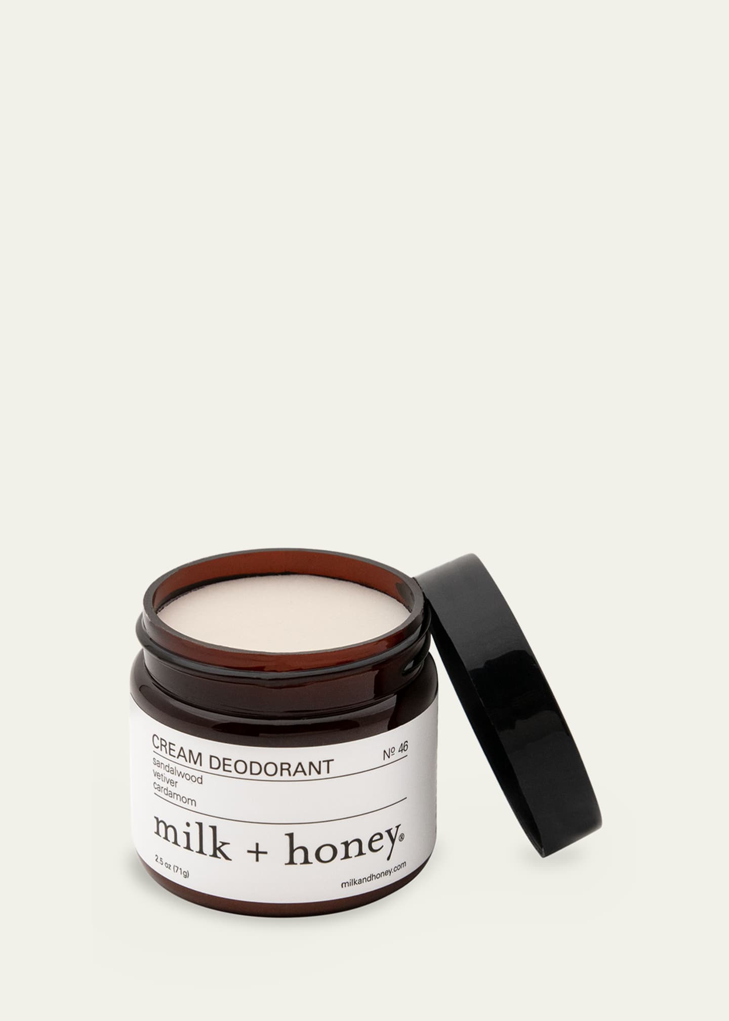 milk + honey No. 46 Cream Deodorant, 2.5 oz. Image 2 of 2