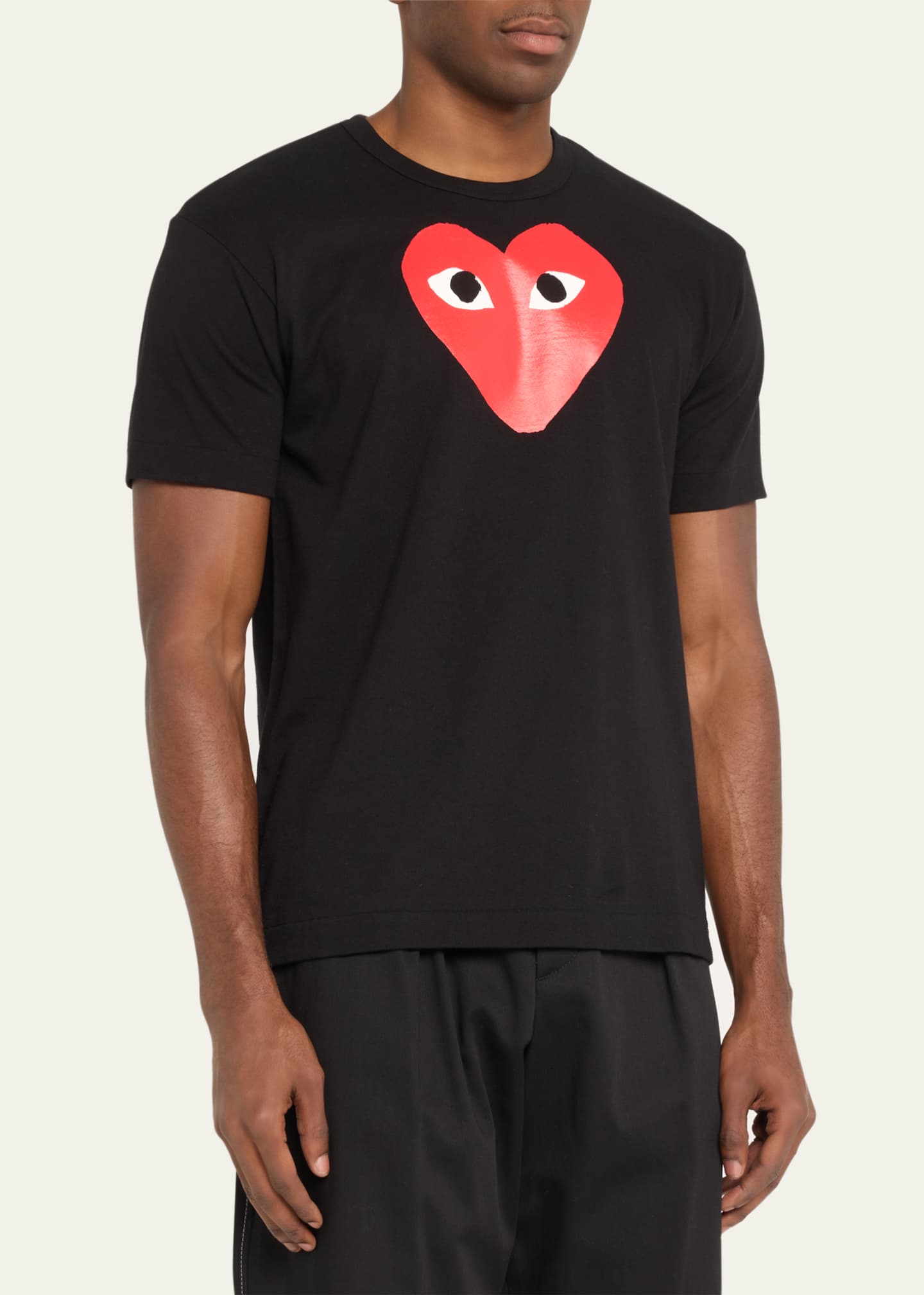Comme des Garcons Men's Big Heart Short-Sleeve T-Shirt - Bergdorf Goodman