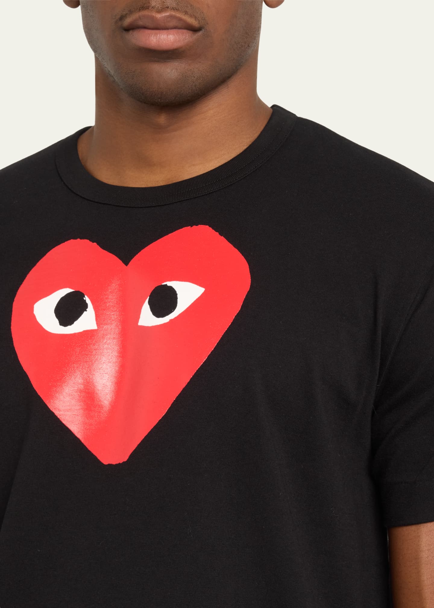 Comme des garcon heart shirt clearance