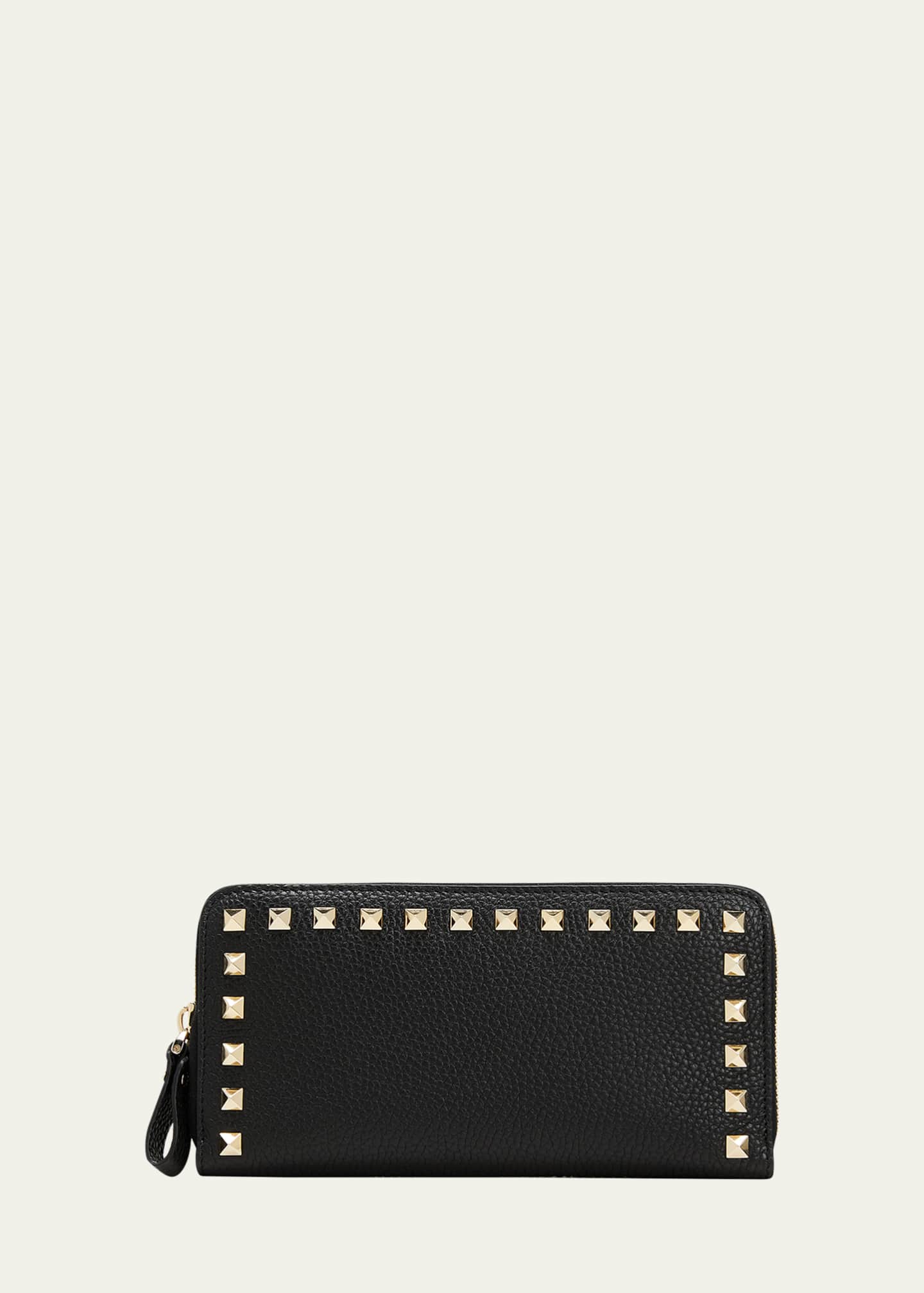 【関税＆送料込み】Valentino Garavani Rockstud Wallet Valentino Garavani Rockstud Leather Continental Wallet