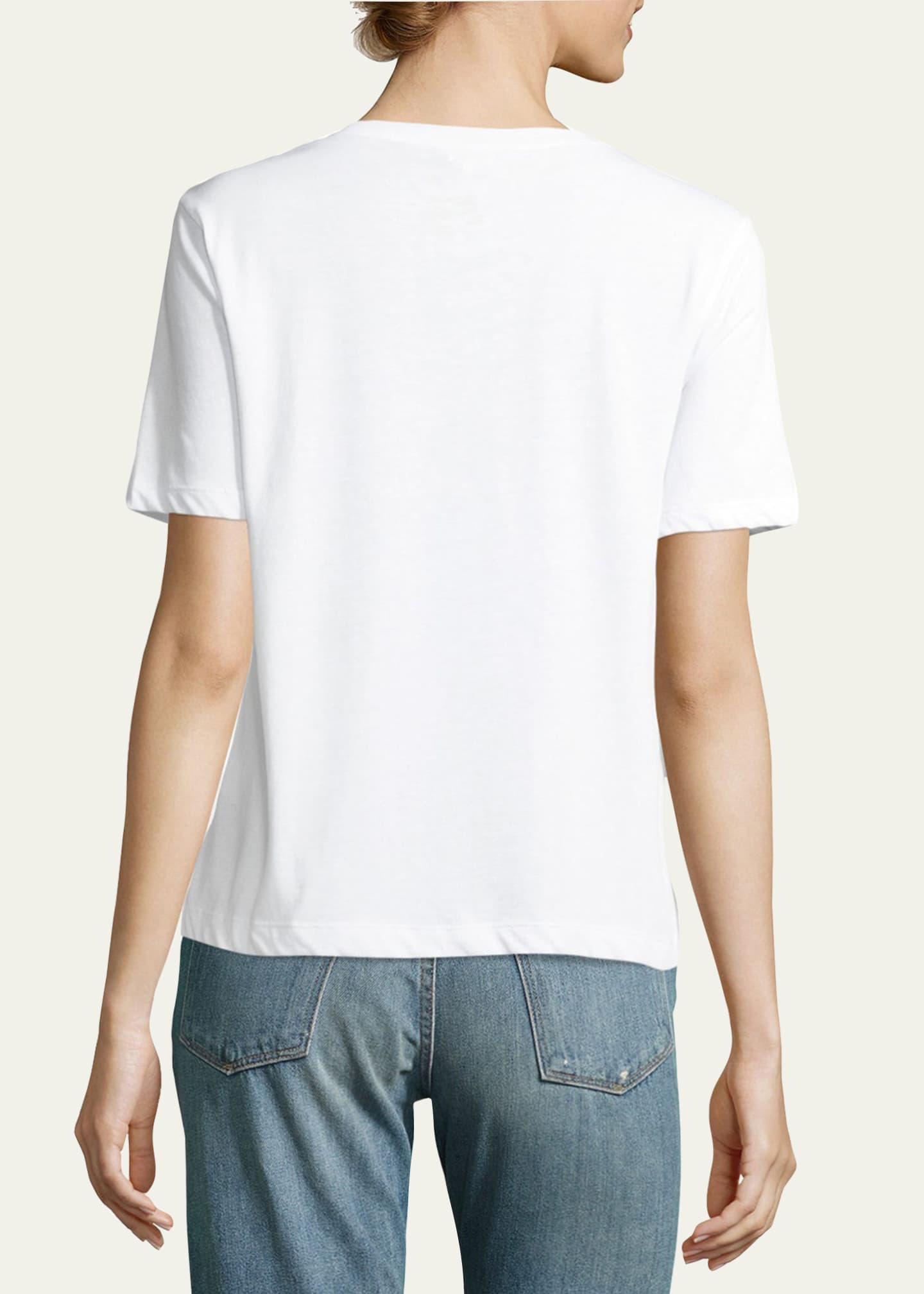Kule The Modern Solid Short-Sleeve Top Image 2 of 3