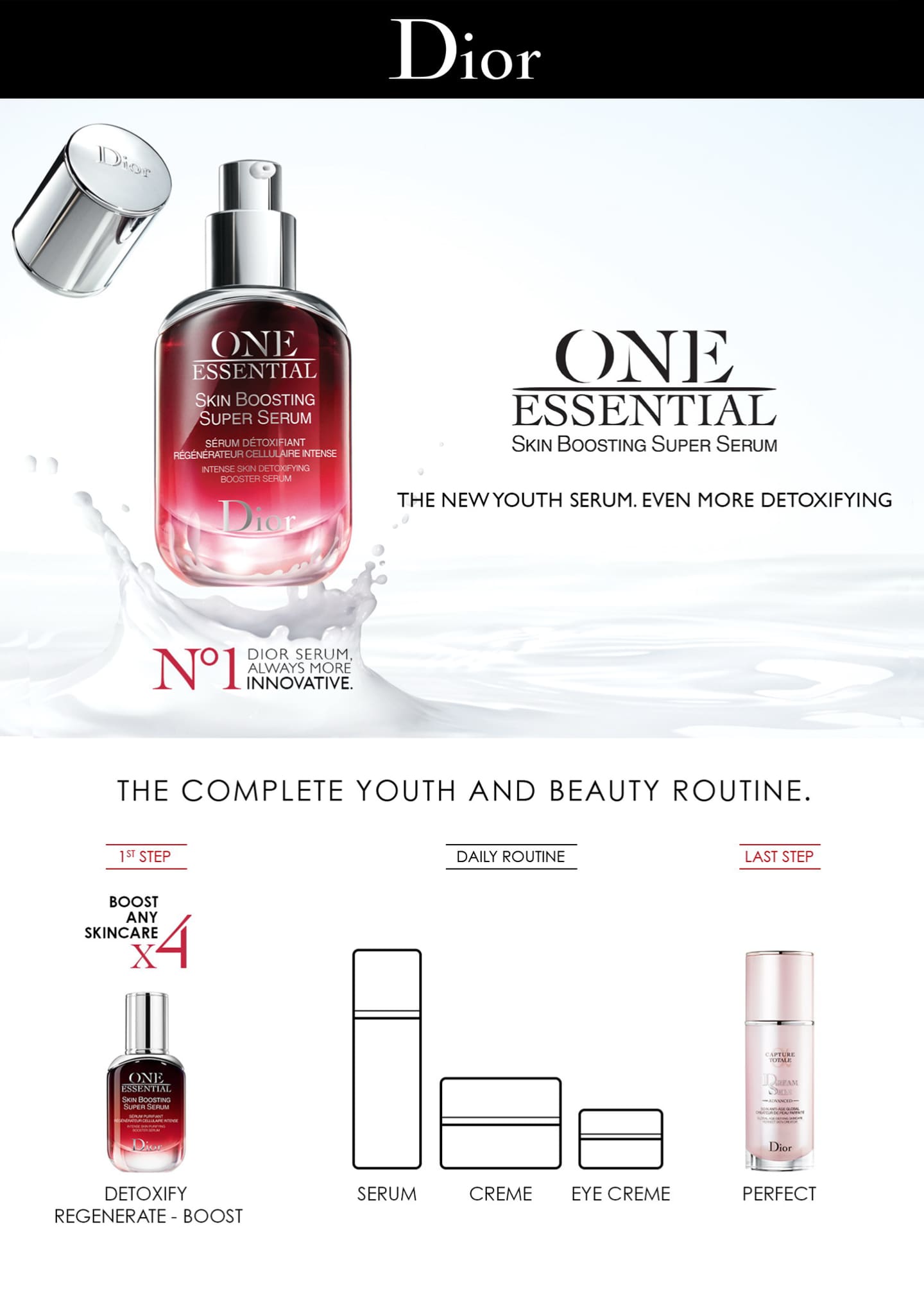Dior one discount essential serum ingredients