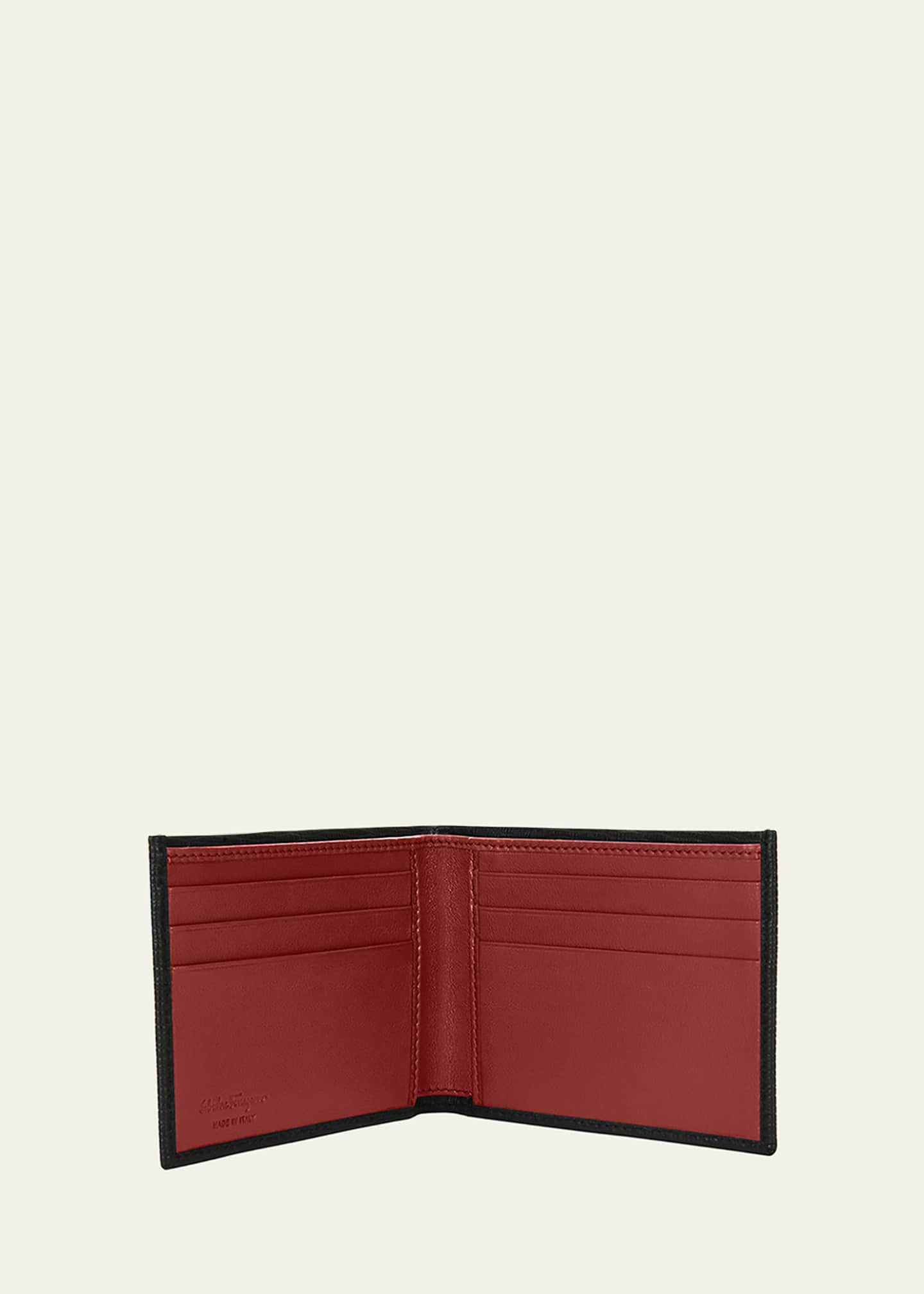 Salvatore Ferragamo Men's Bifold Leather Wallet