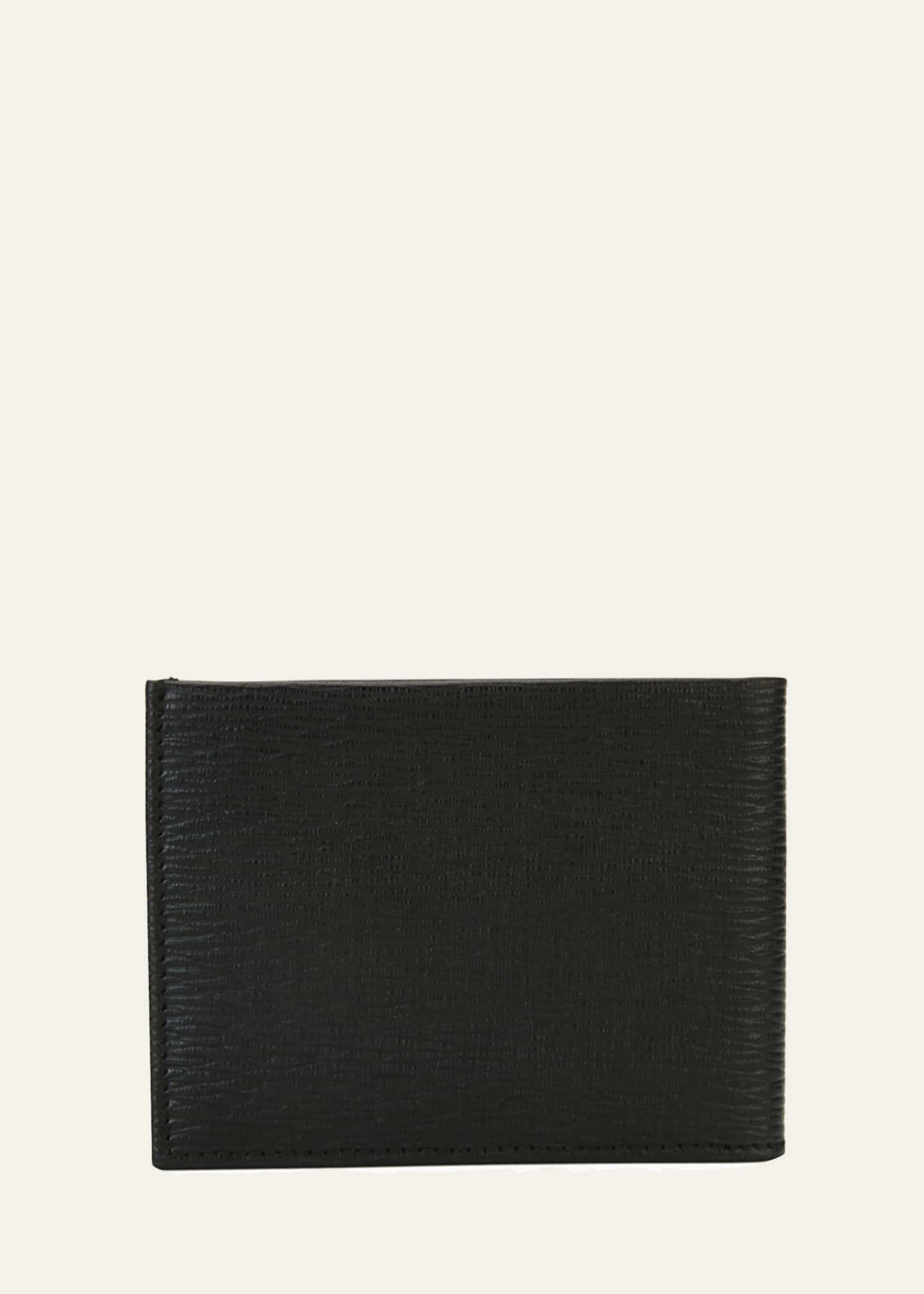 Ferragamo Gancini Leather Card Holder