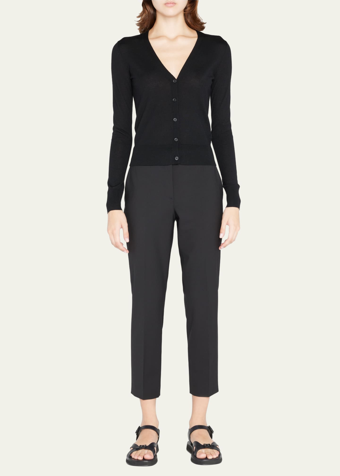 Theory v clearance neck cardigan
