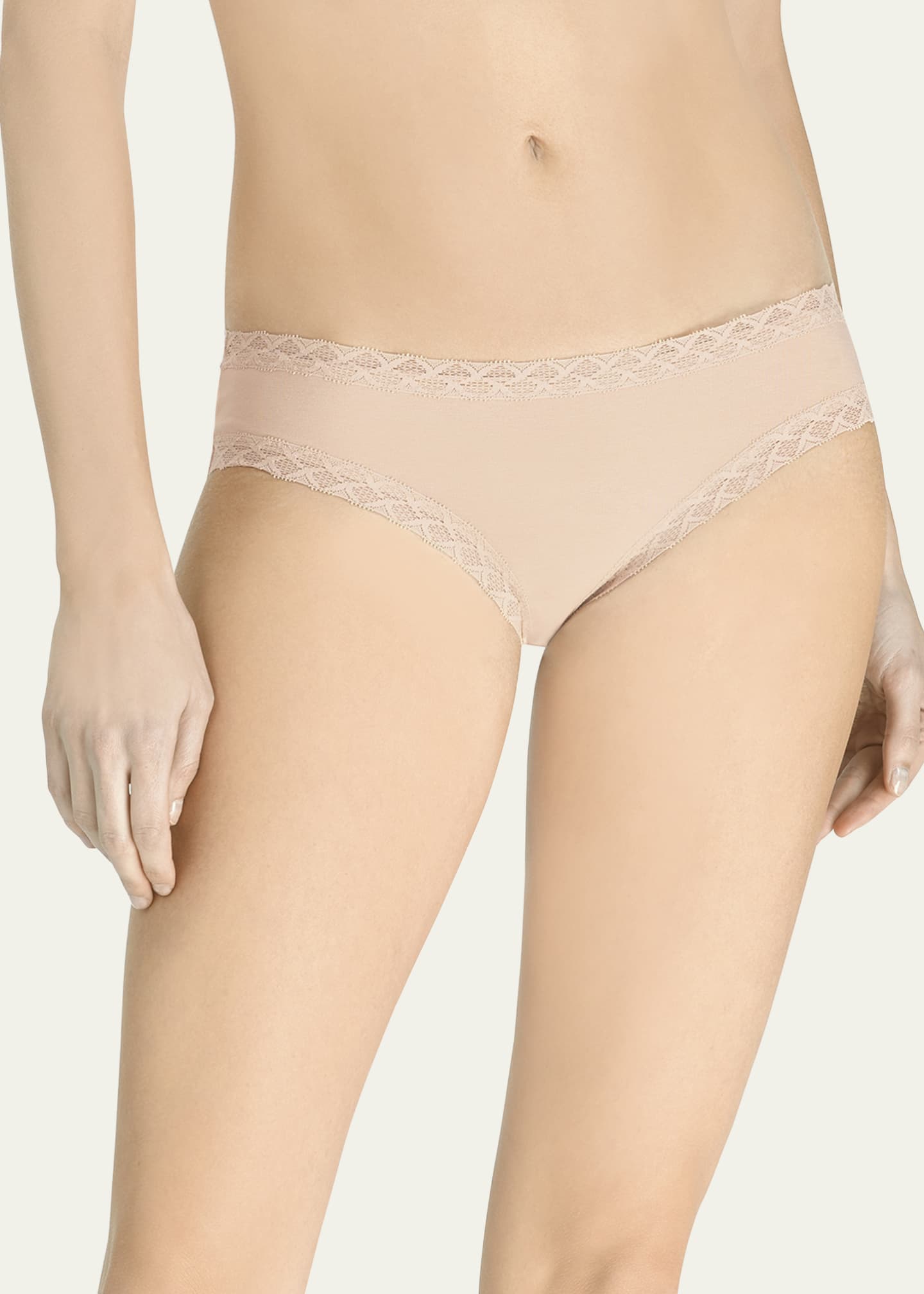 Natori ThreePack Bliss Cotton Girl Briefs Bergdorf Goodman