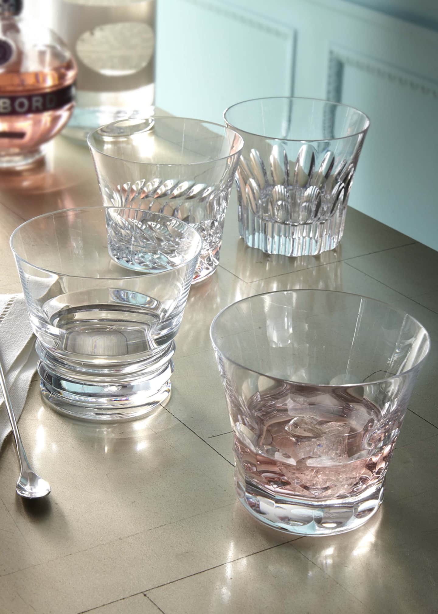 Baccarat Dallas Assorted Double Old-Fashioned Glasses, Set of 4 Image 3 of 3