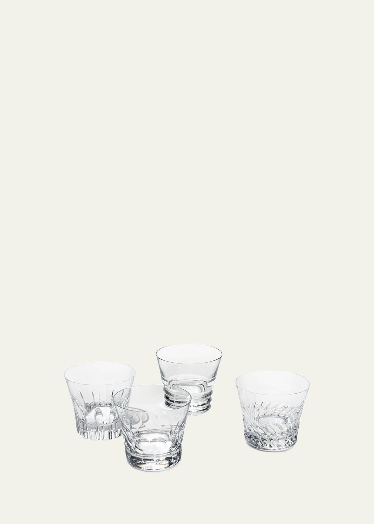Baccarat Dallas Assorted Double Old-Fashioned Glasses, Set of 4 Image 2 of 3