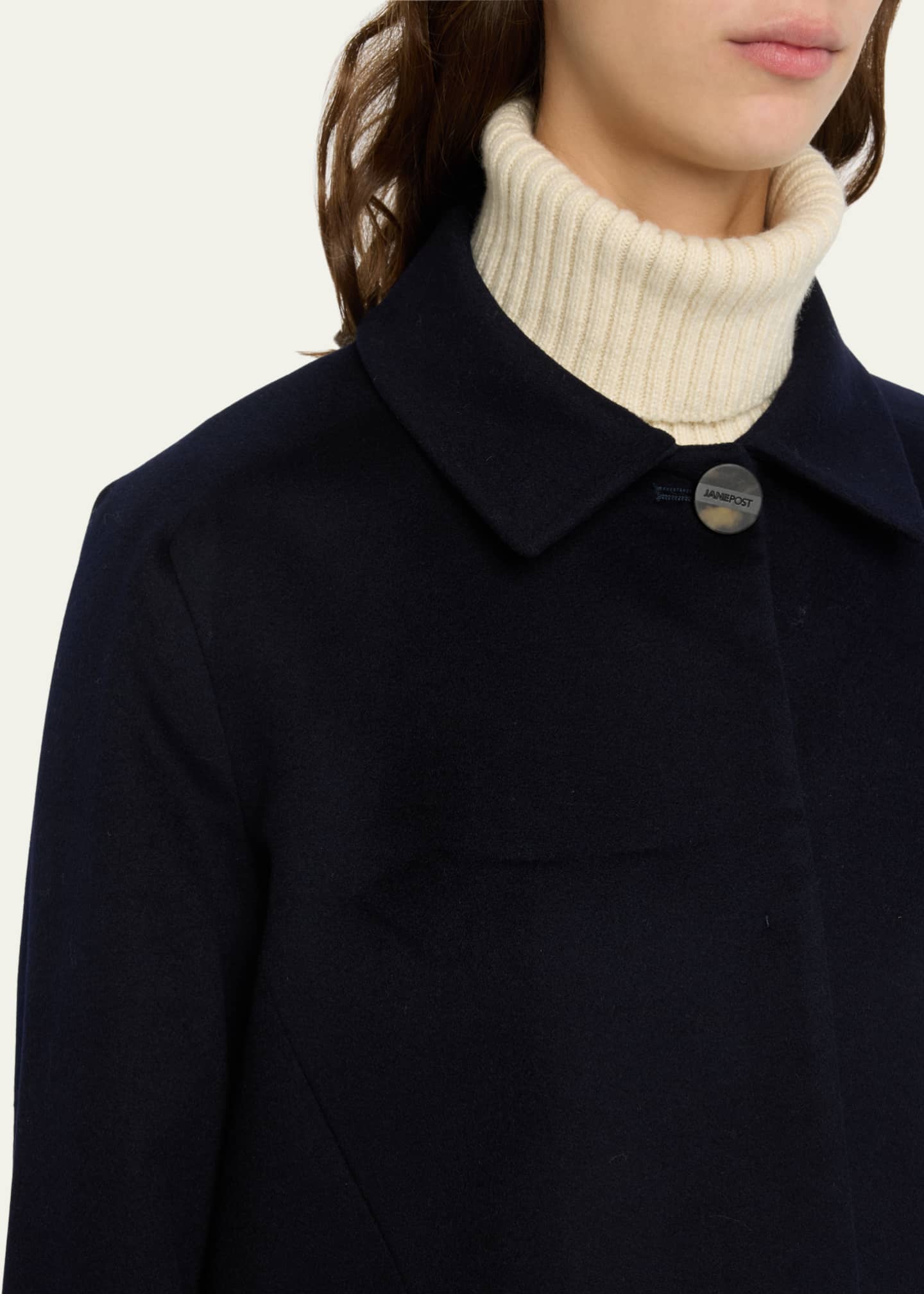 Jane post cashmere coat outlet