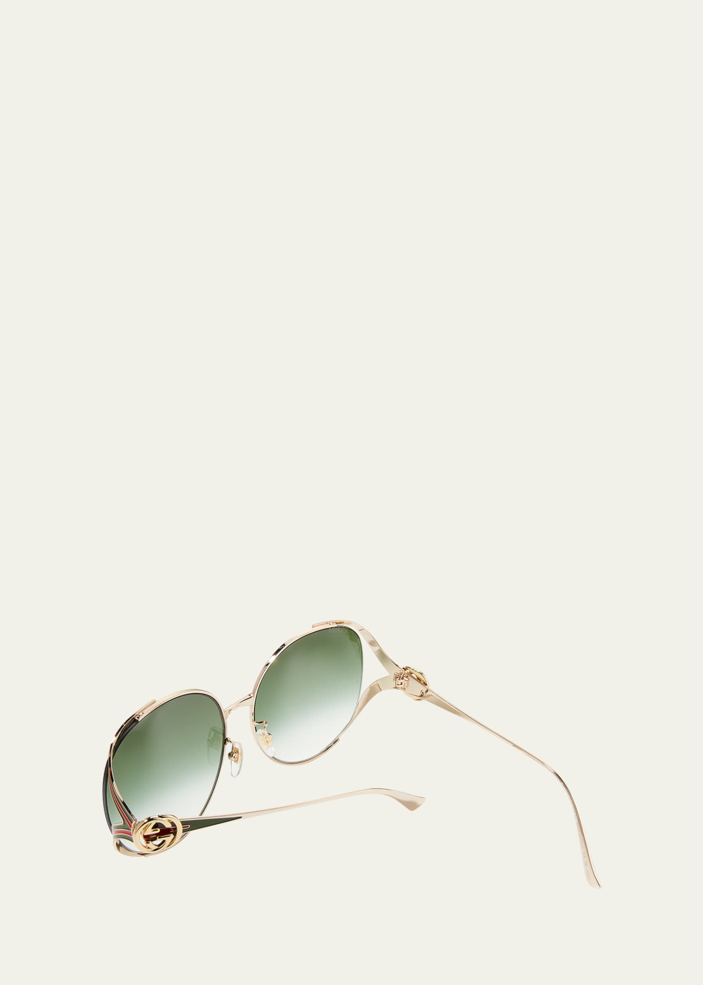 Gucci Oversized Oval GG Sunglasses Bergdorf Goodman
