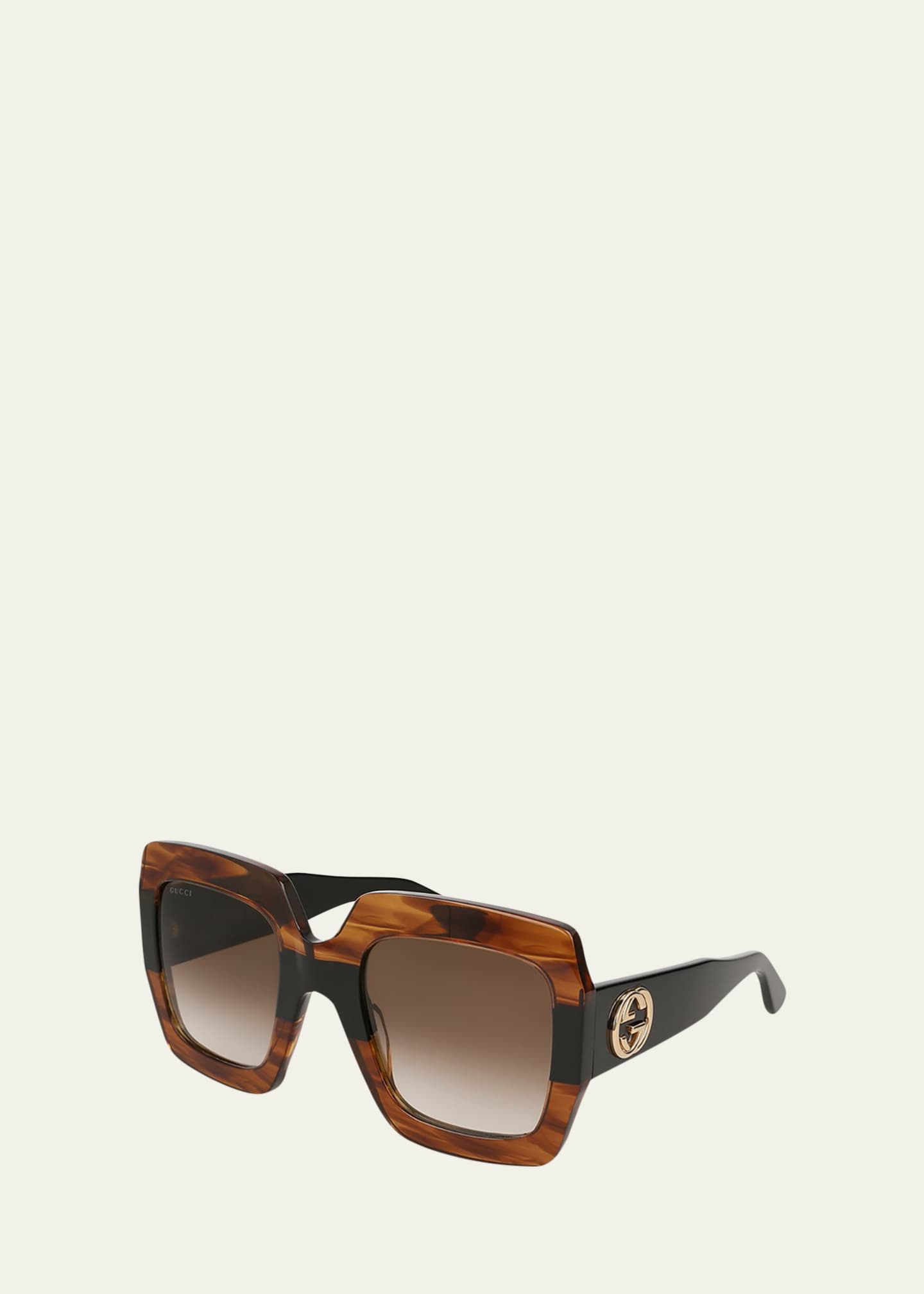Gucci oversized square web sunglasses outlet